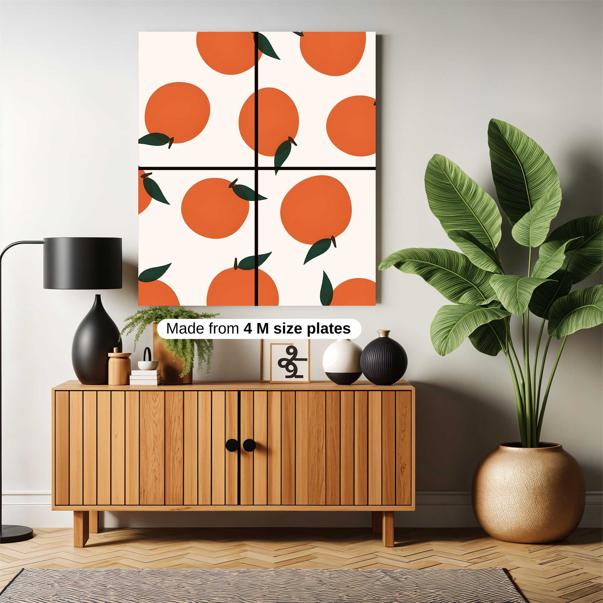 Orange Zest Safe Wall Magnetic / M