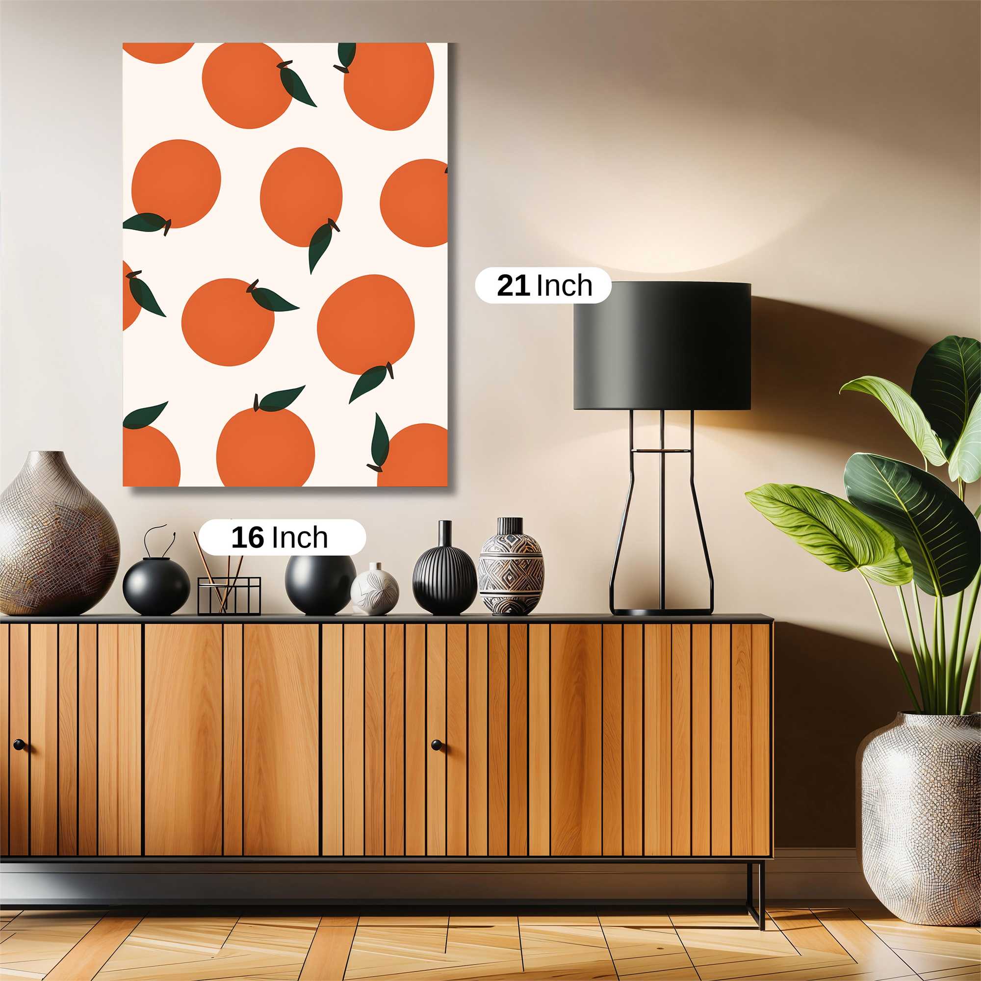 Orange Zest Safe Wall Magnetic / M