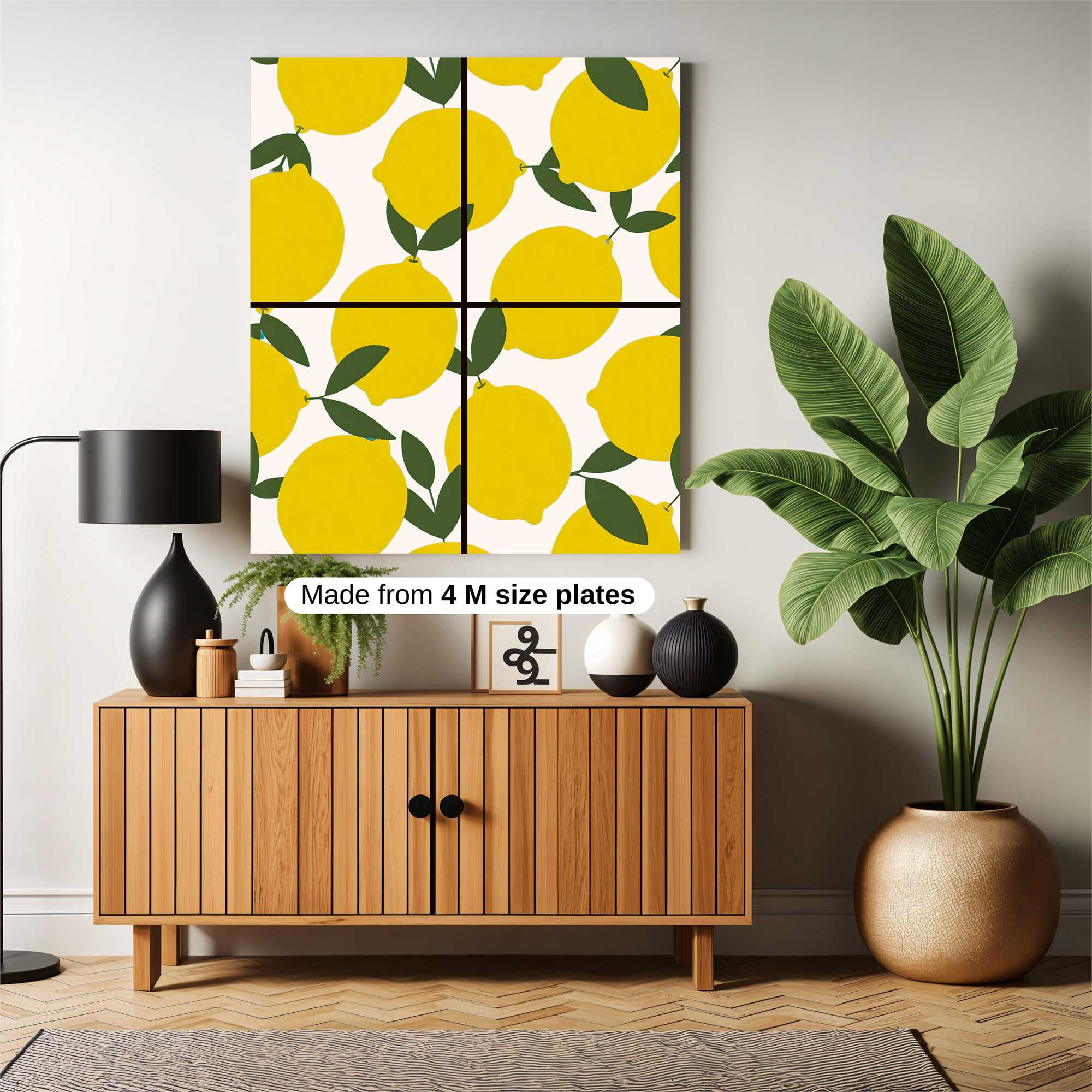 Lemon Zest Safe Wall Magnetic / M