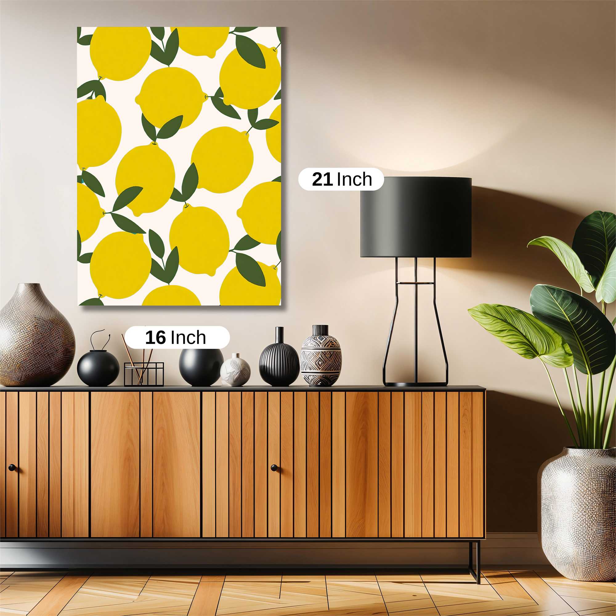 Lemon Zest Safe Wall Magnetic / M