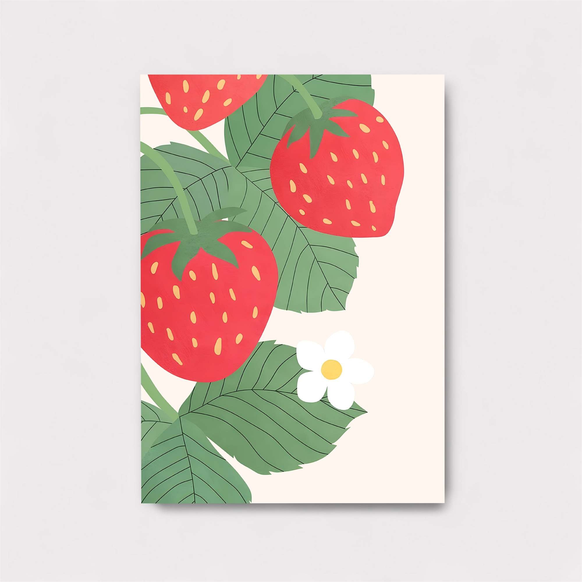 Strawberry Serenity Safe Wall Magnetic / M