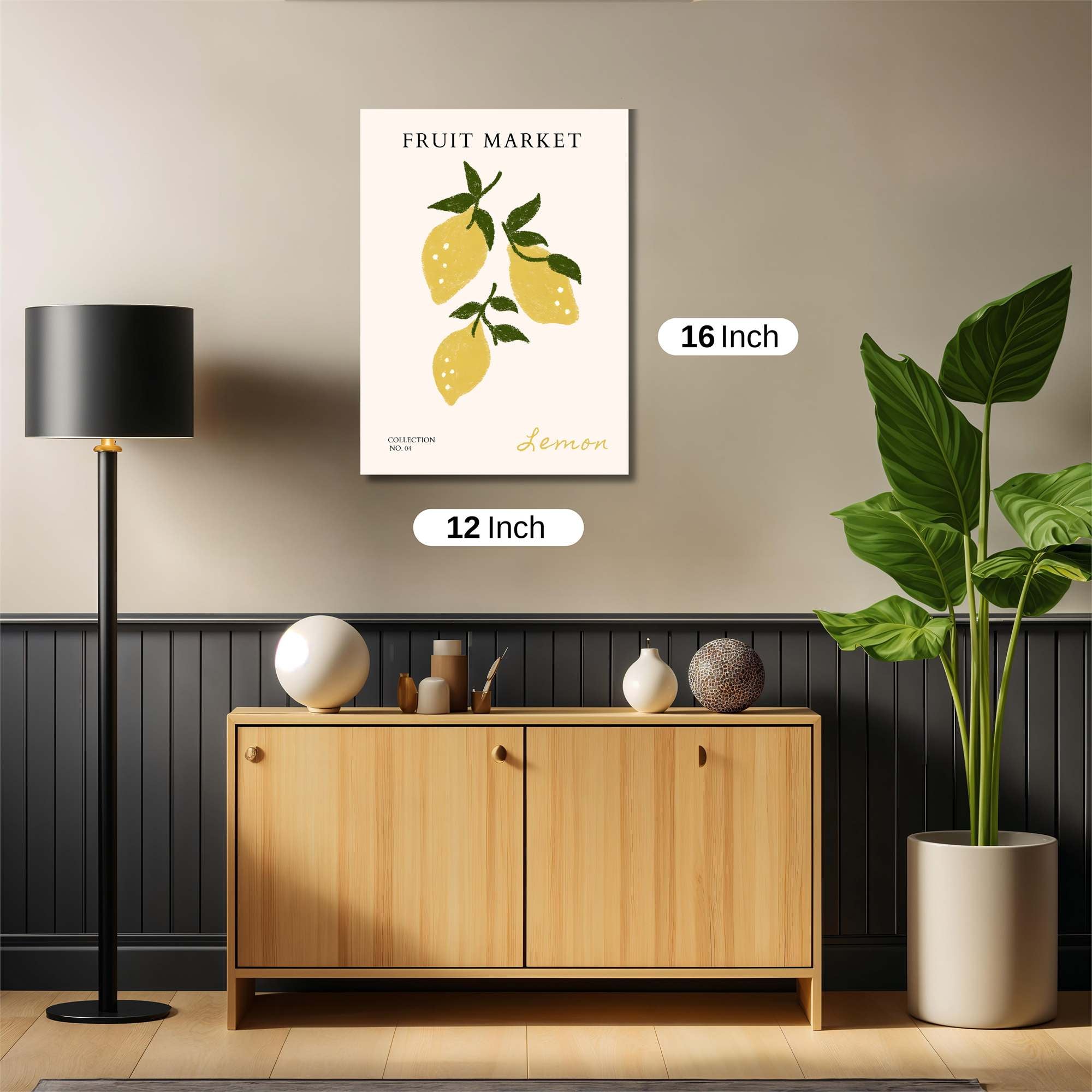 Lemon Delight Safe Wall Magnetic / M