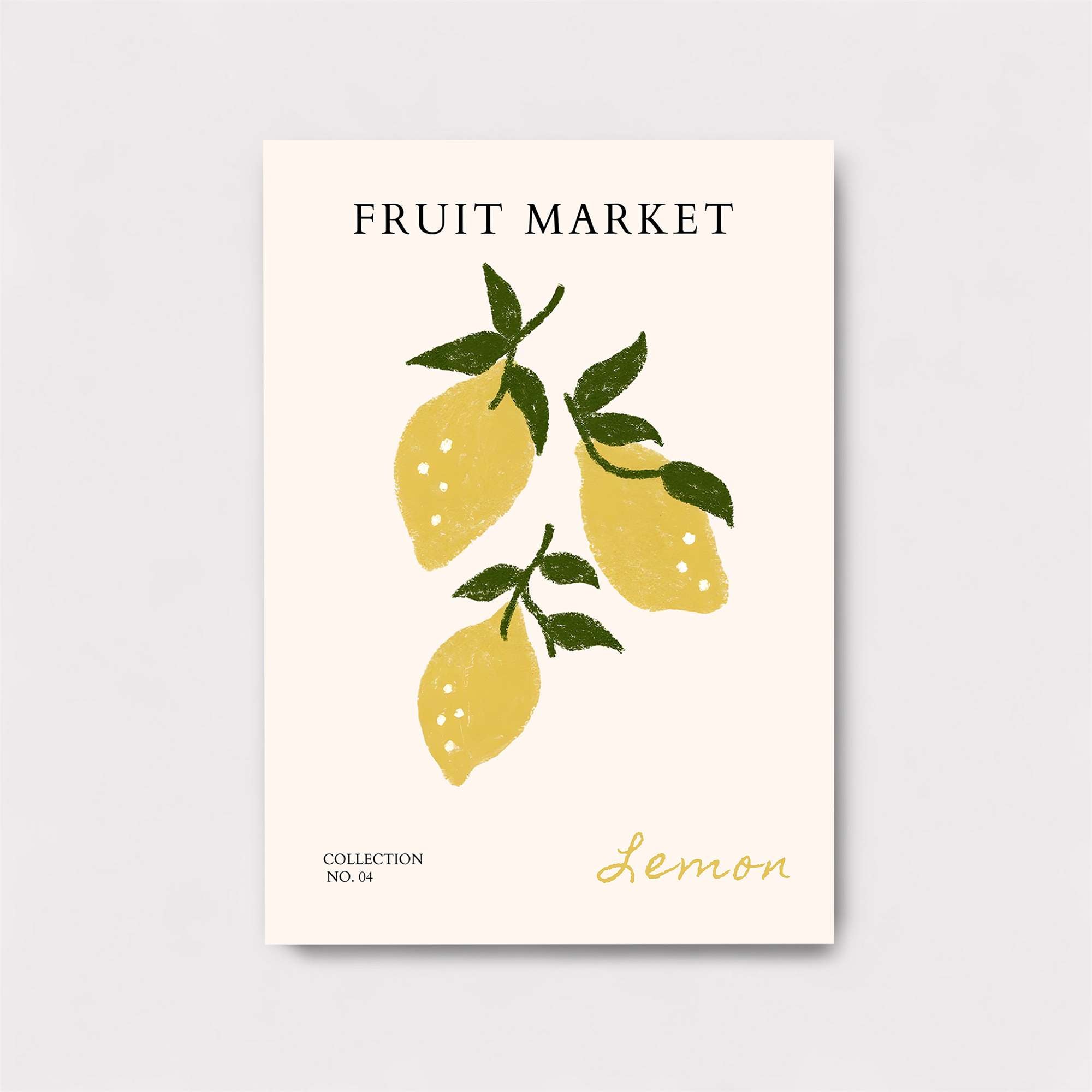 Lemon Delight Safe Wall Magnetic / M