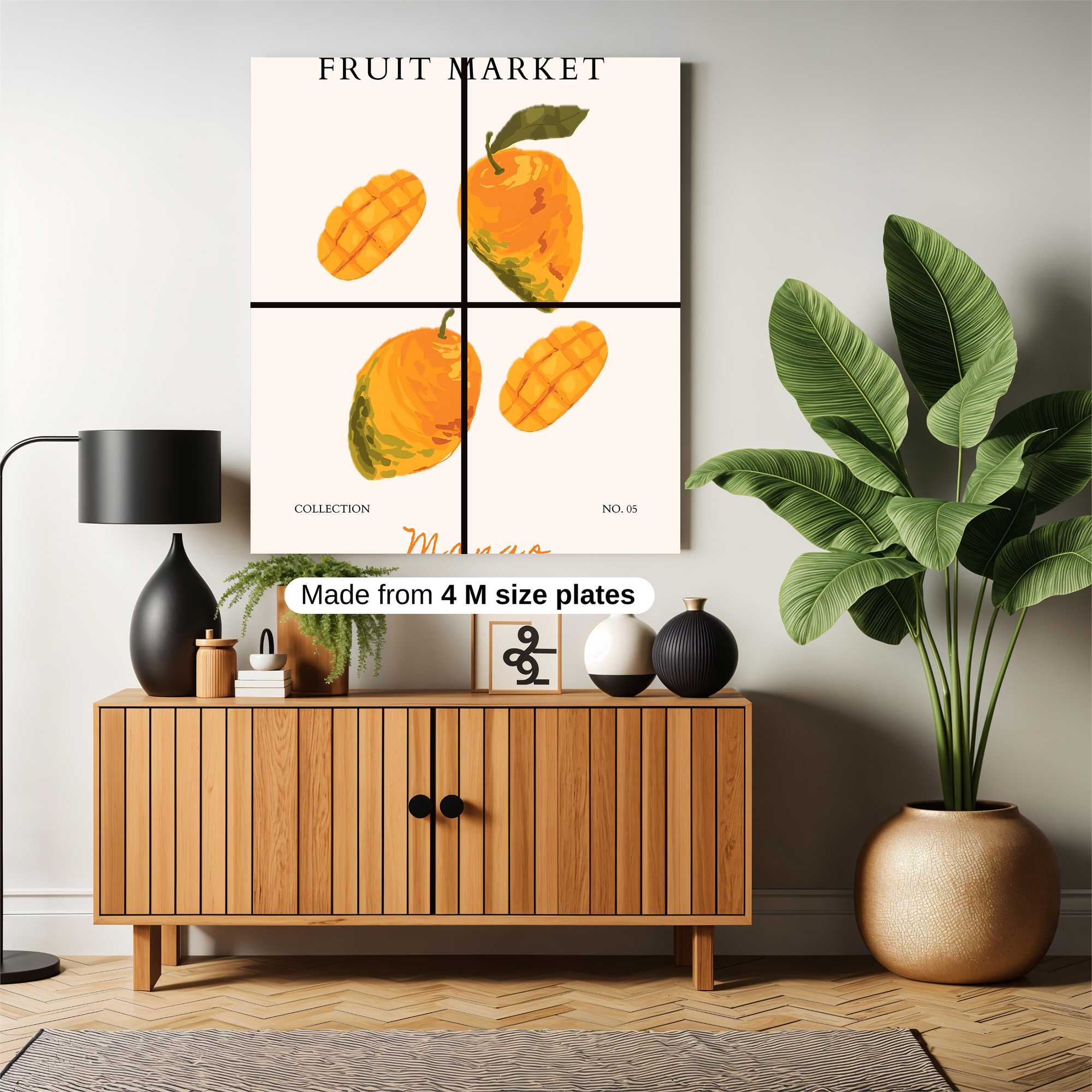 Mango Mellow Safe Wall Magnetic / M