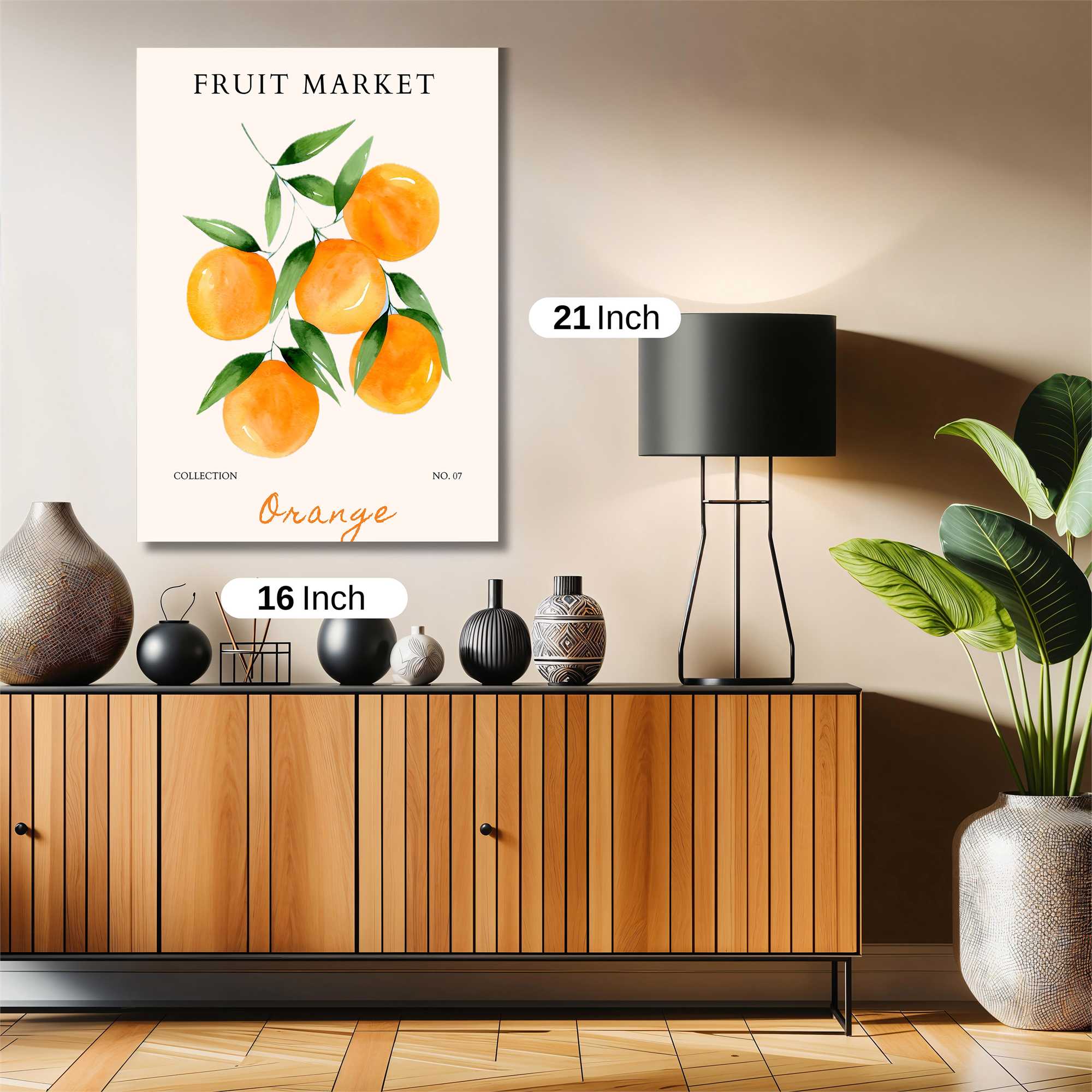 Orange Bliss Safe Wall Magnetic / M