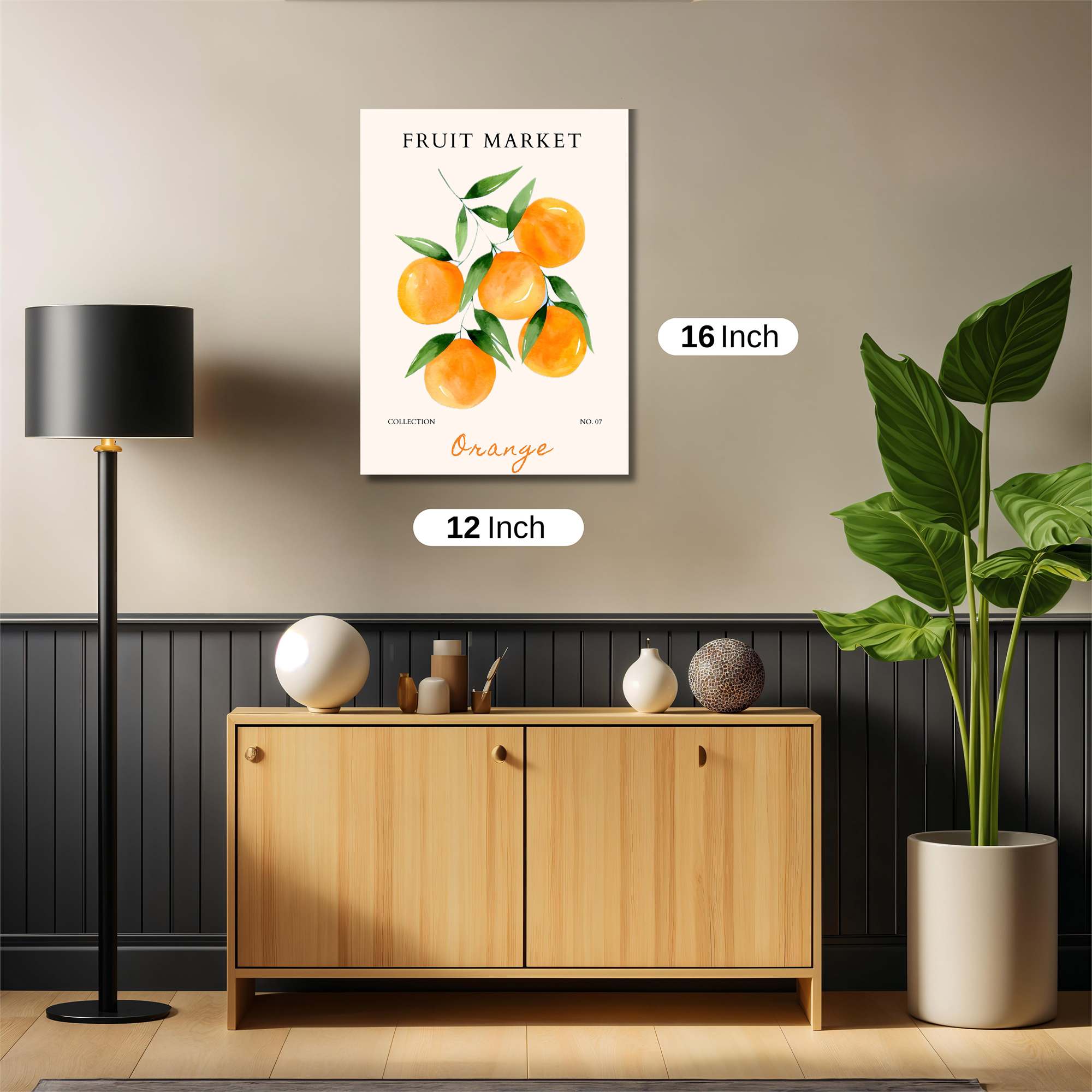 Orange Bliss Safe Wall Magnetic / M