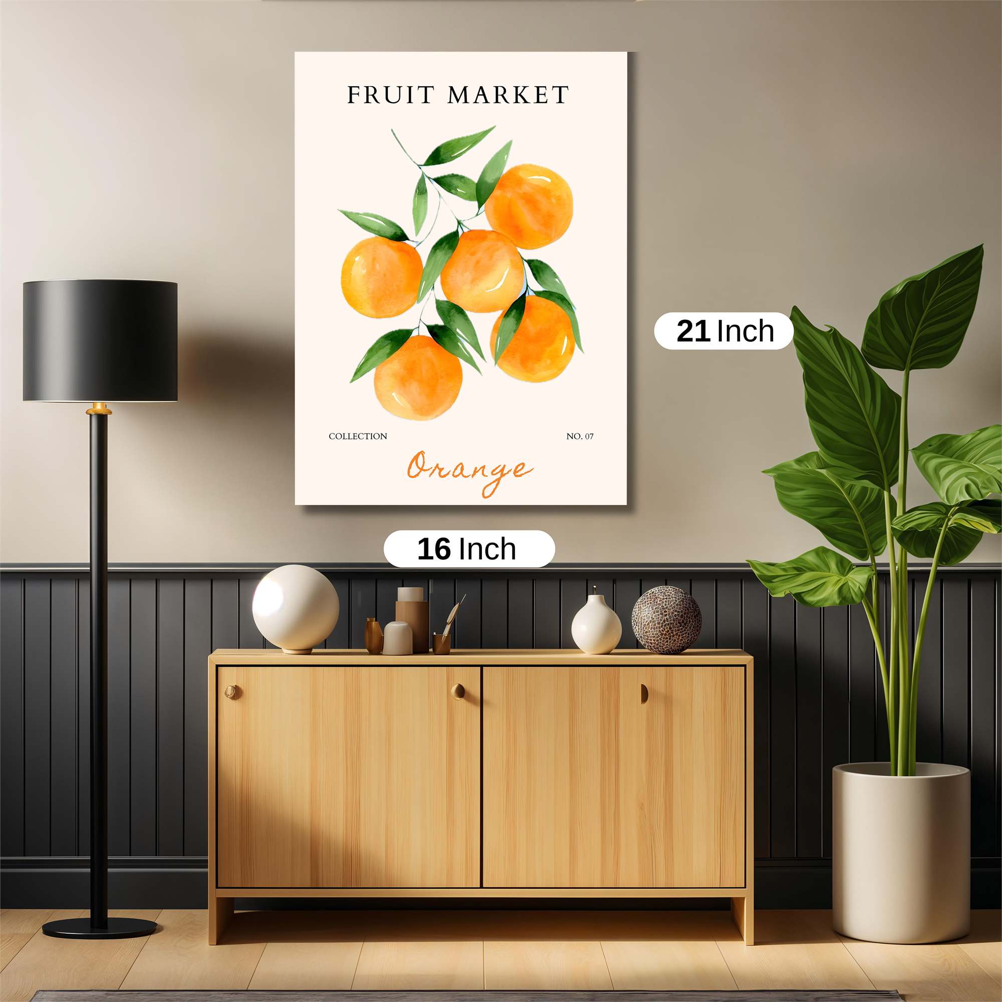 Orange Bliss Safe Wall Magnetic / M