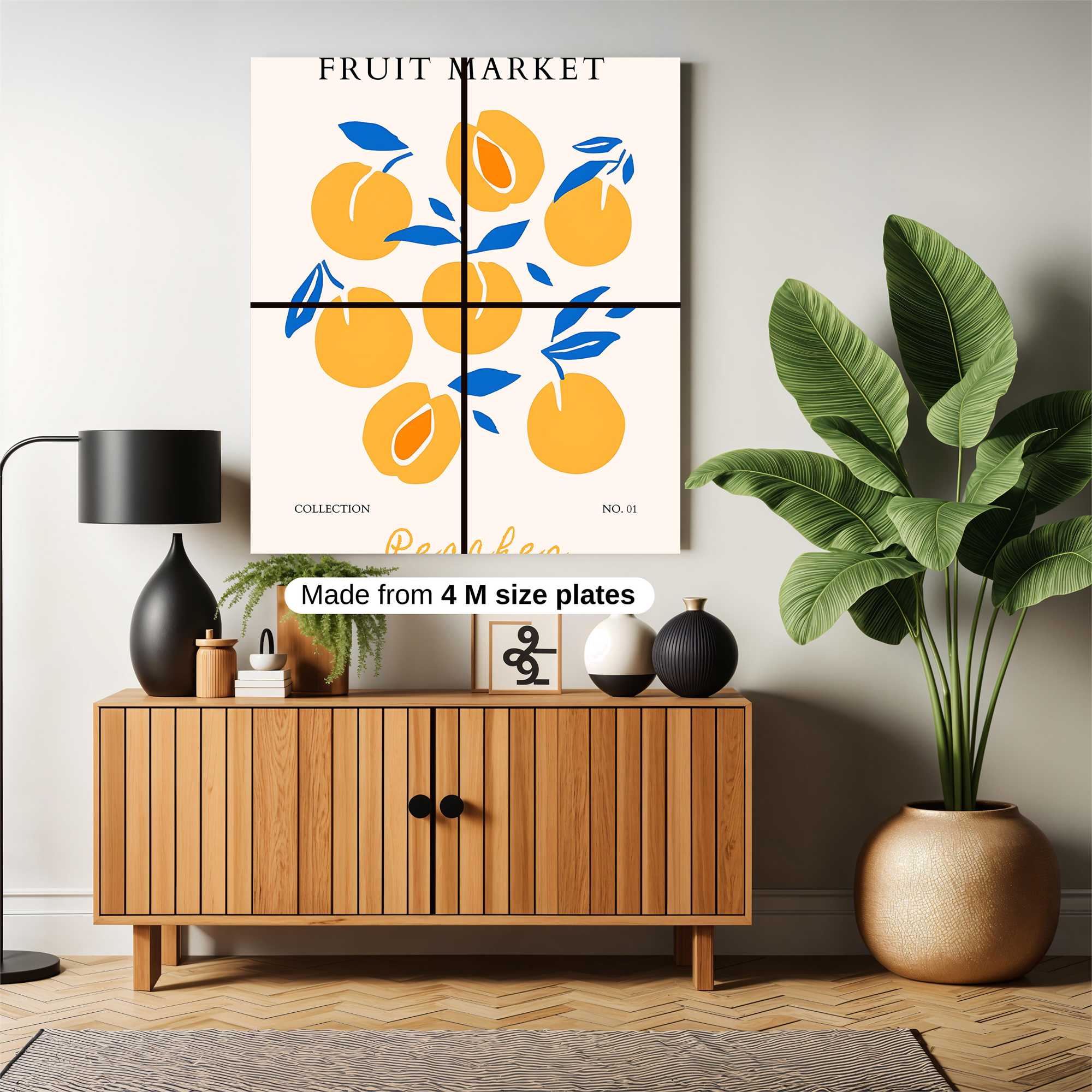 Peaches Bliss Safe Wall Magnetic / M