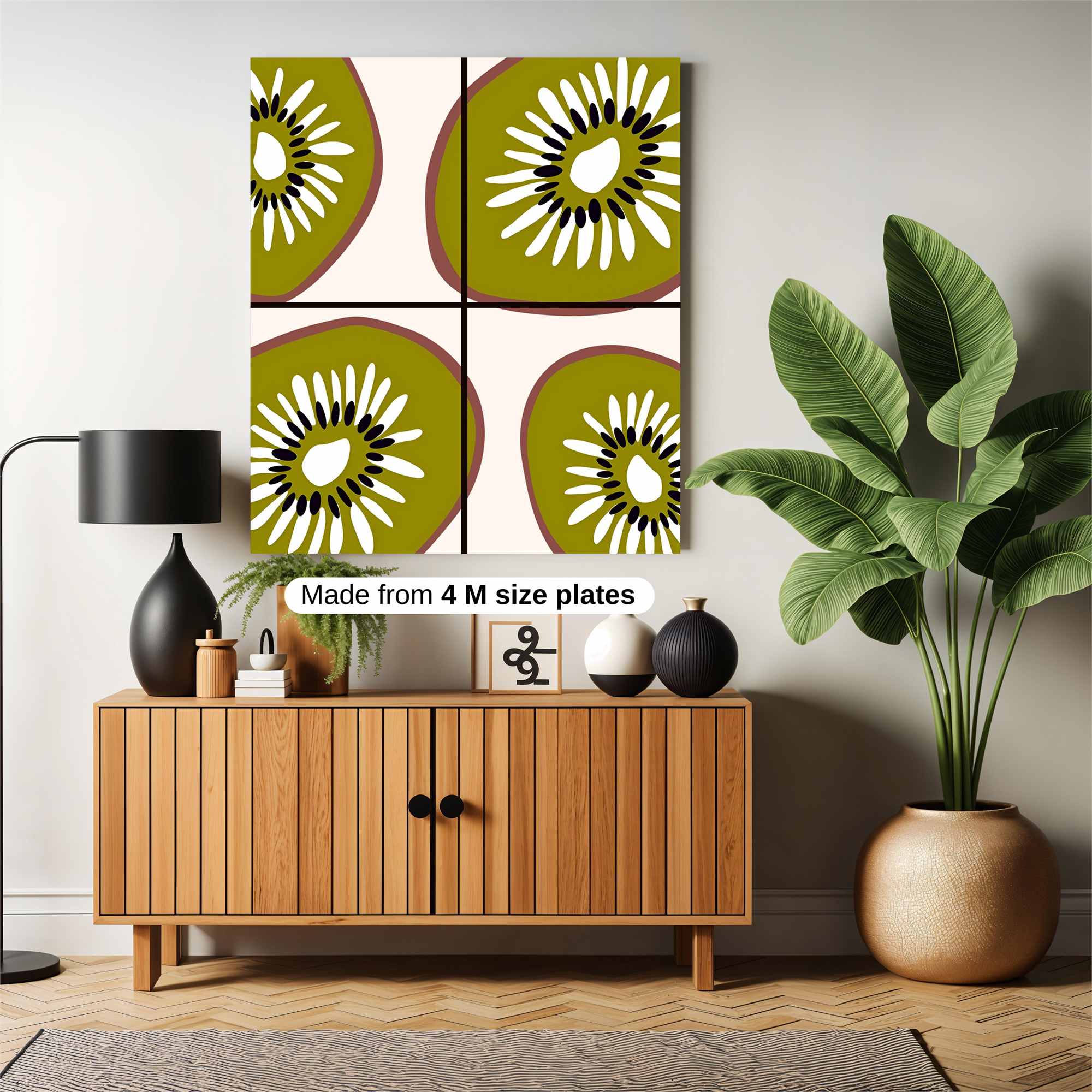 Kiwi Whimsy Safe Wall Magnetic / M