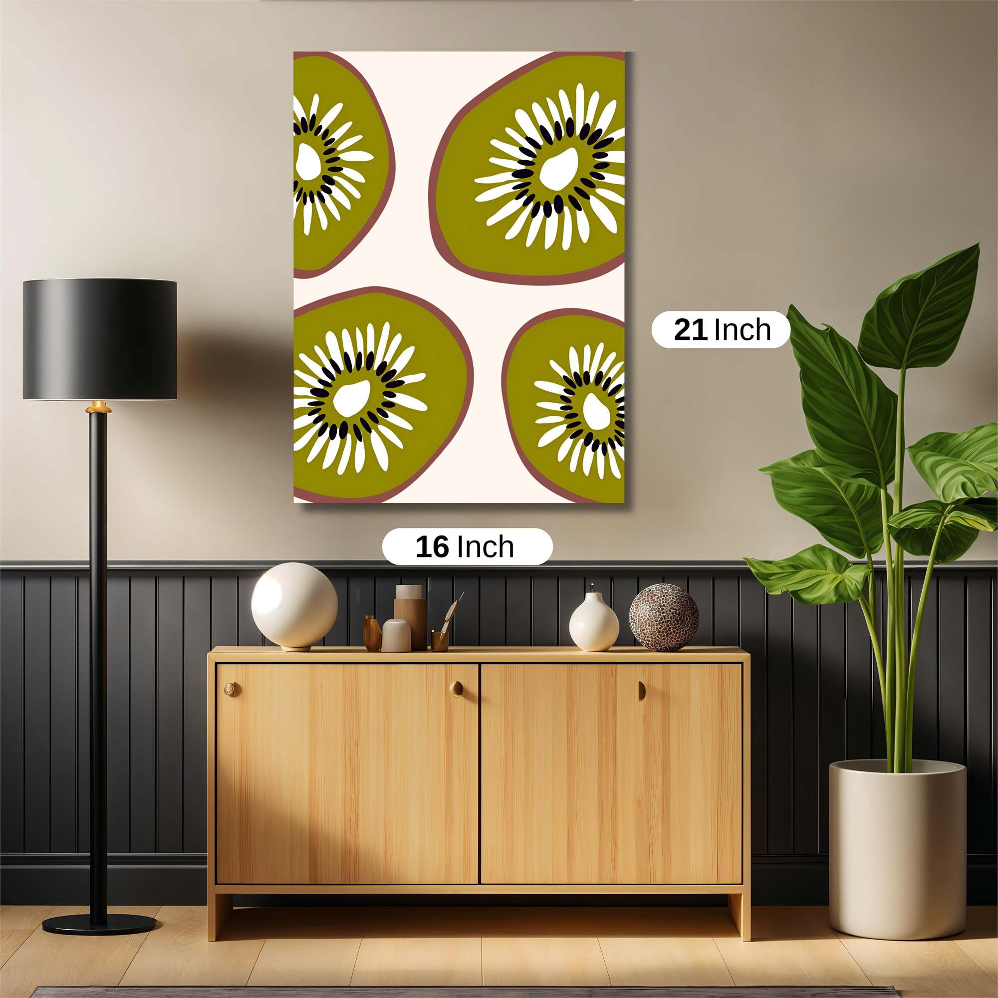 Kiwi Whimsy Safe Wall Magnetic / M