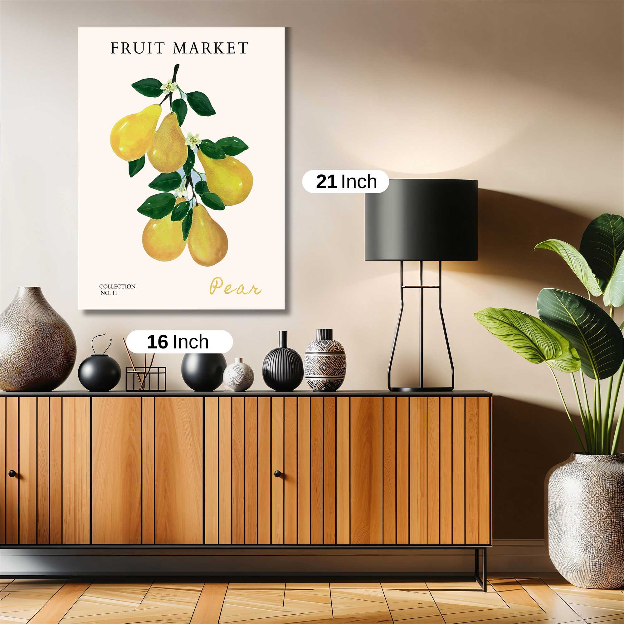 Pear Bliss Safe Wall Magnetic / M