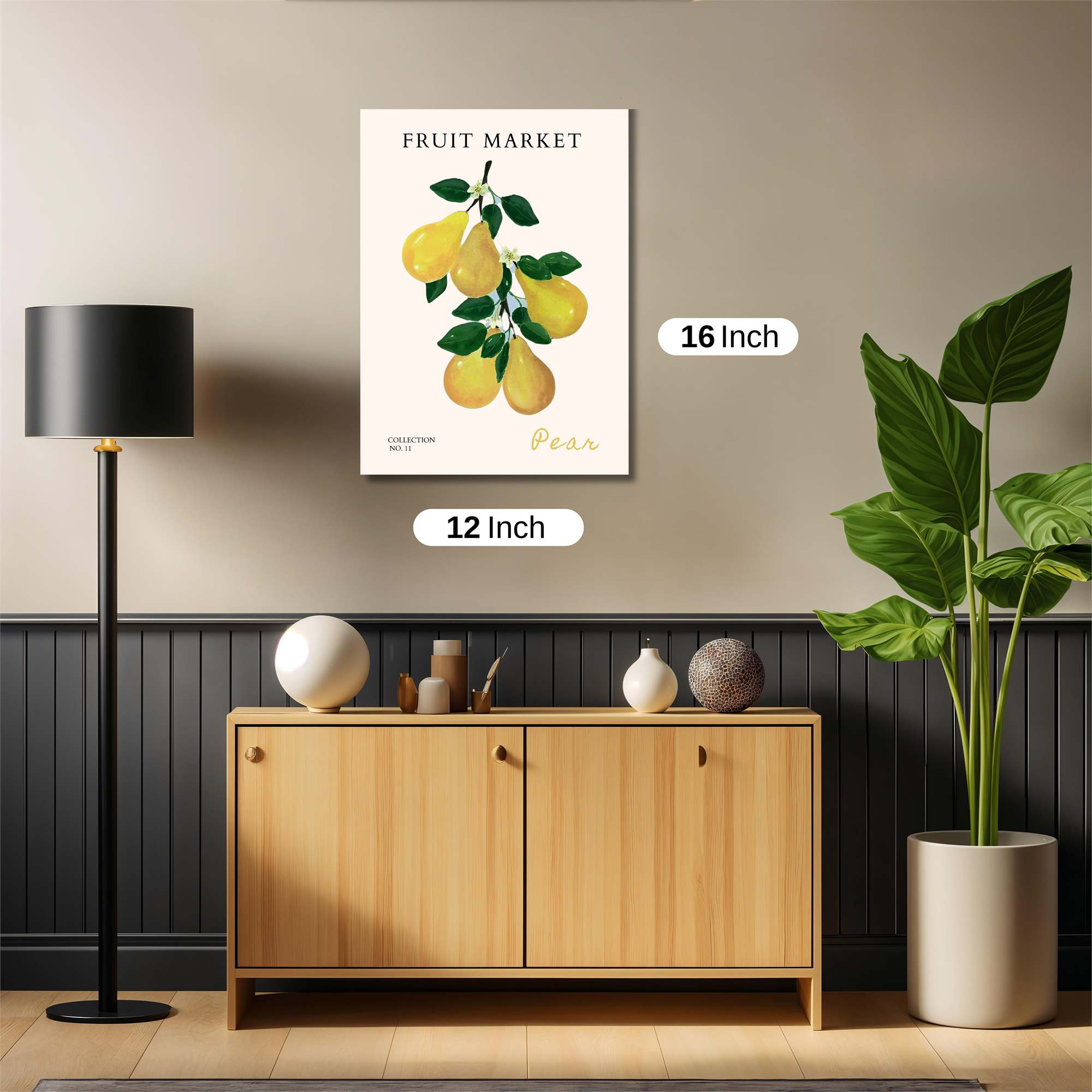 Pear Bliss Safe Wall Magnetic / M