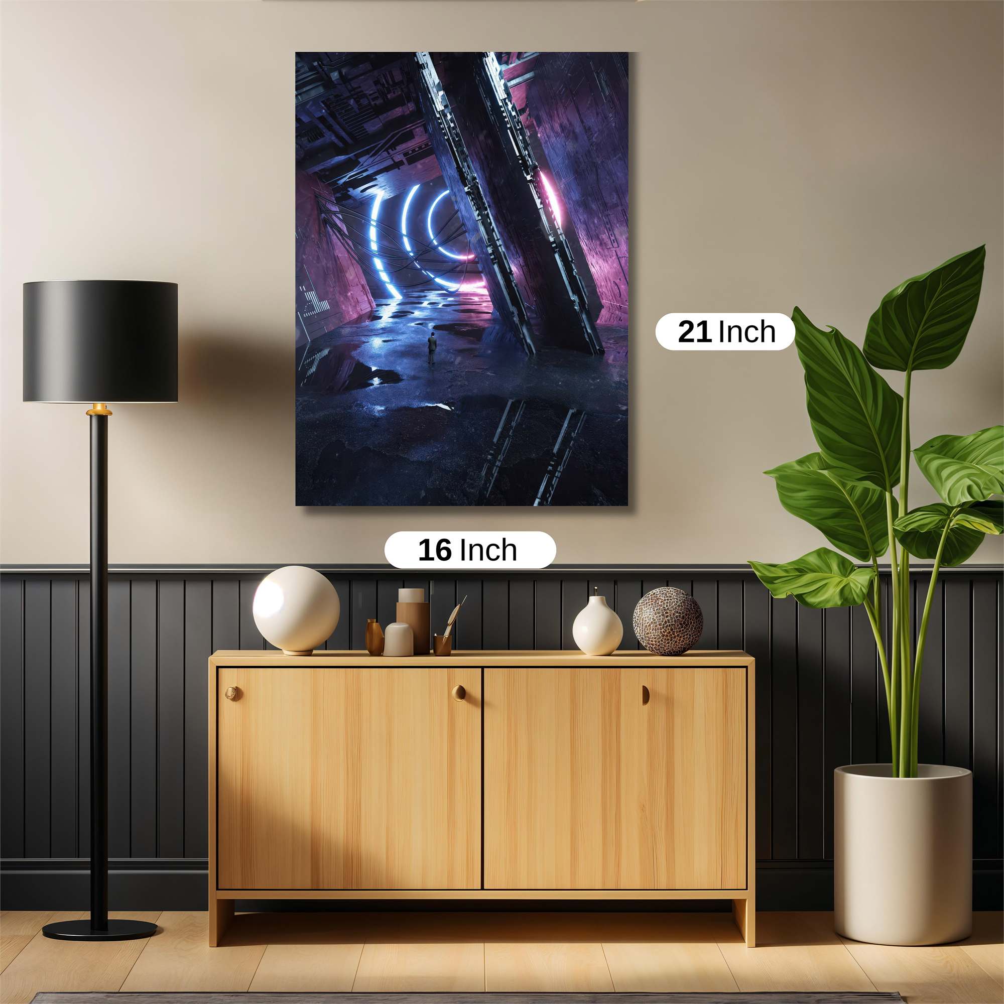 Portal Mystery Safe Wall Magnetic / M