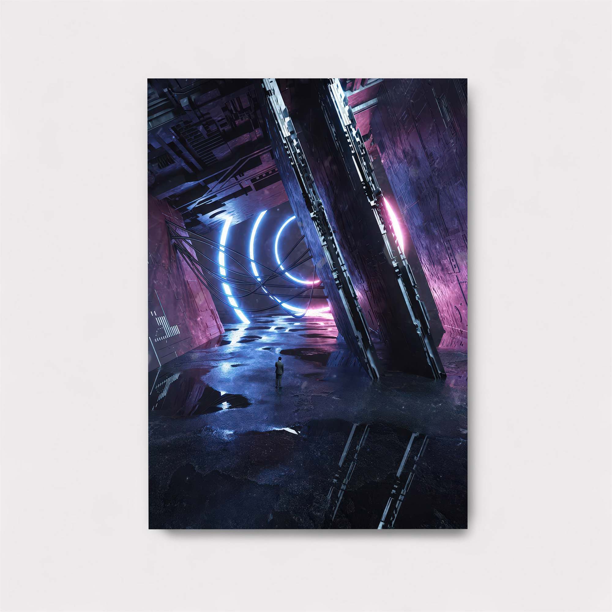 Portal Mystery Safe Wall Magnetic / M