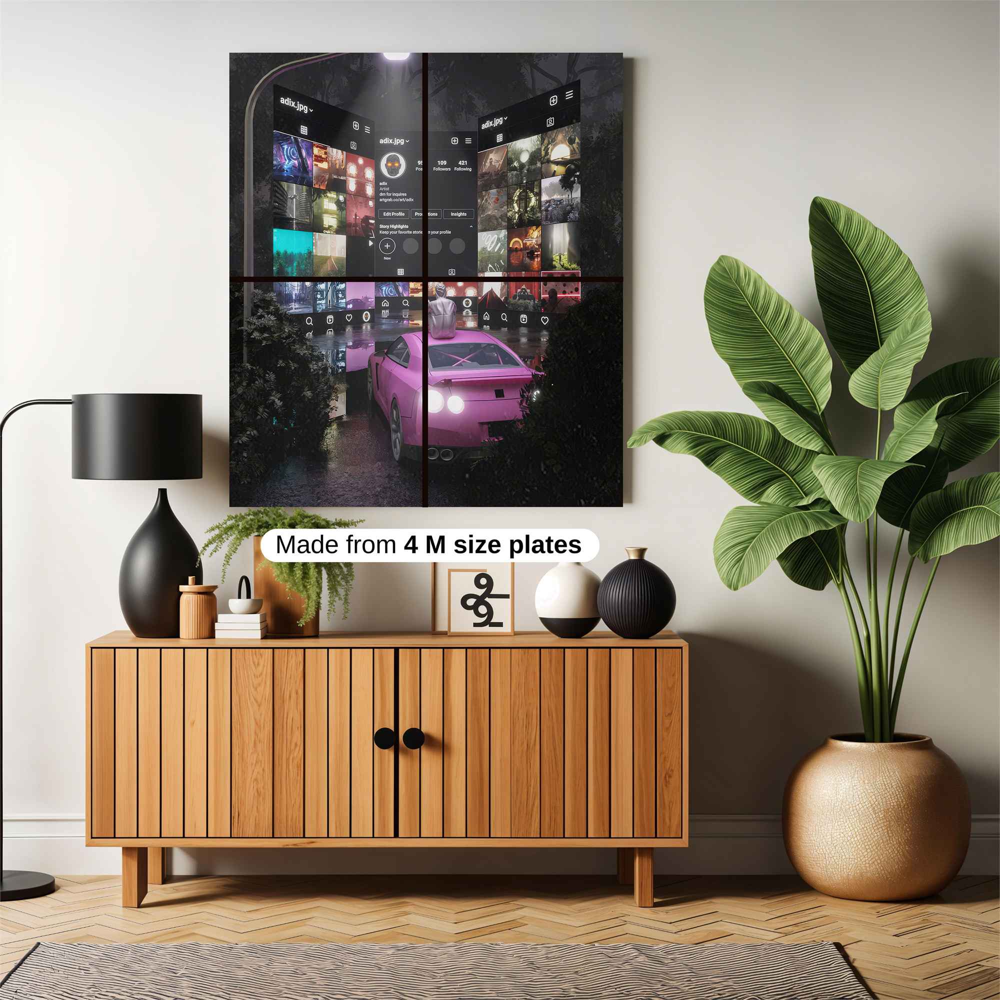 Digital Dream Safe Wall Magnetic / M