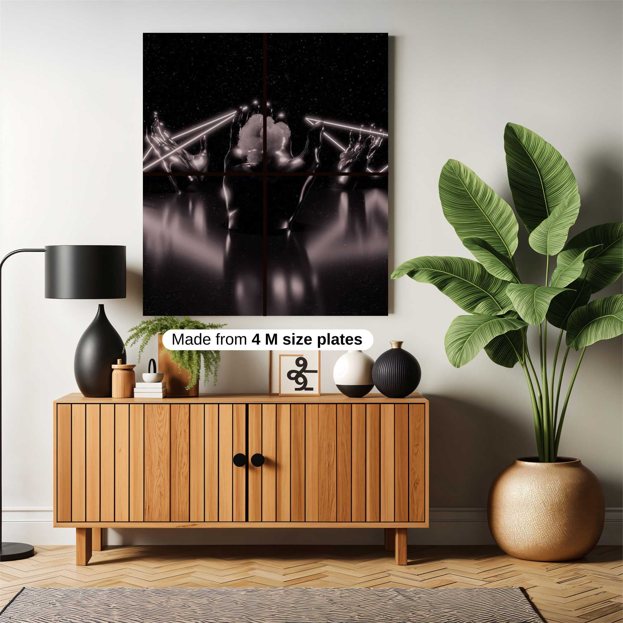 Hands Cosmic Safe Wall Magnetic / M