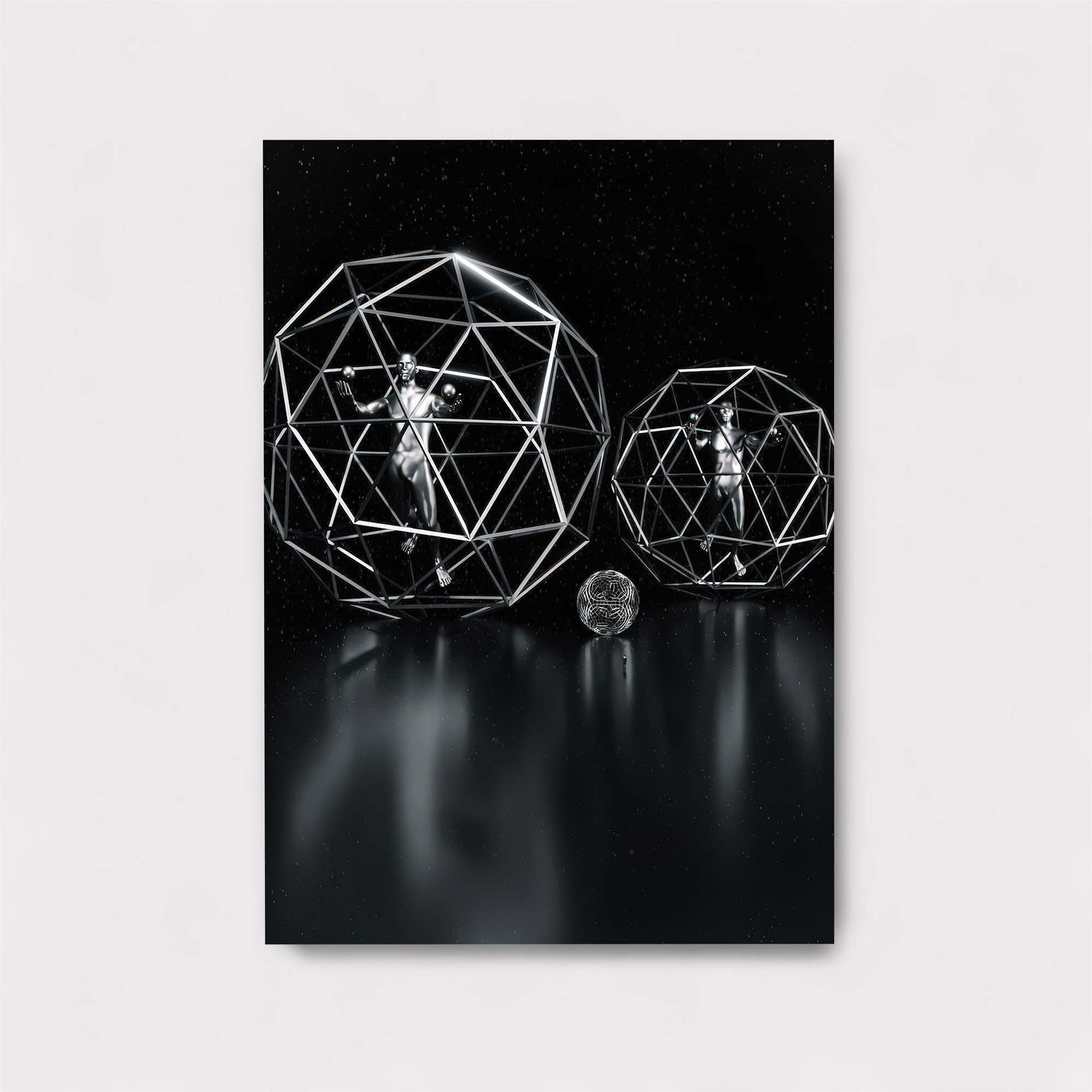Geometric Freedom Safe Wall Magnetic / M
