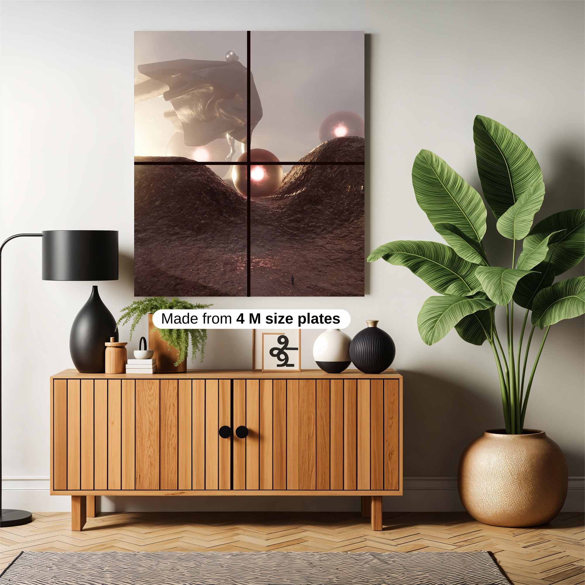 Sphere Enigma Safe Wall Magnetic / M