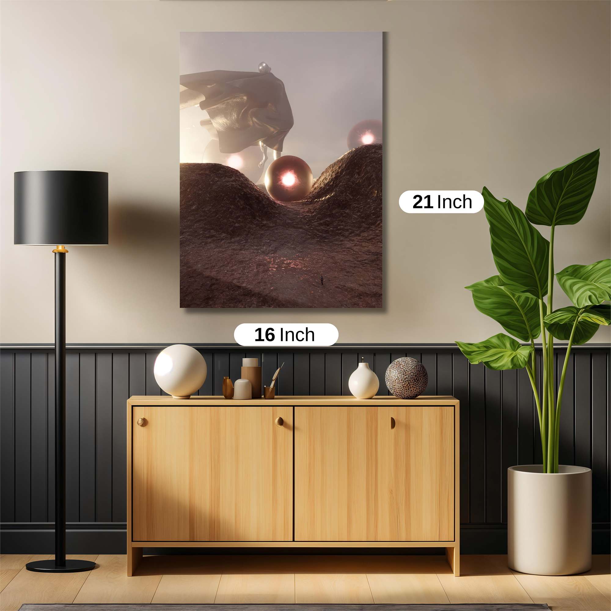 Sphere Enigma Safe Wall Magnetic / M
