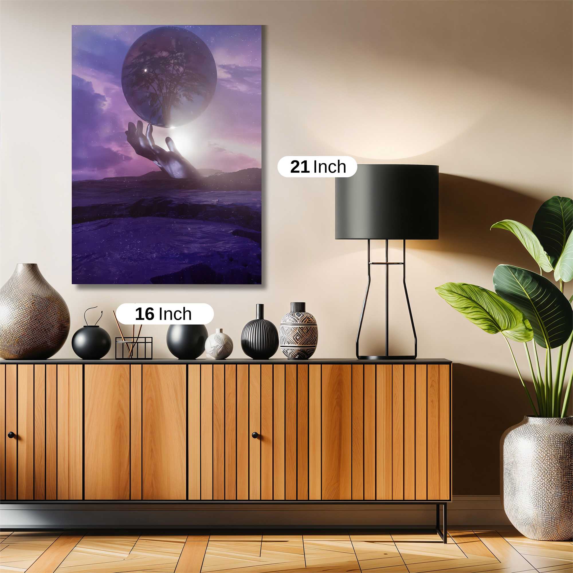 Sphere Serenity Safe Wall Magnetic / M