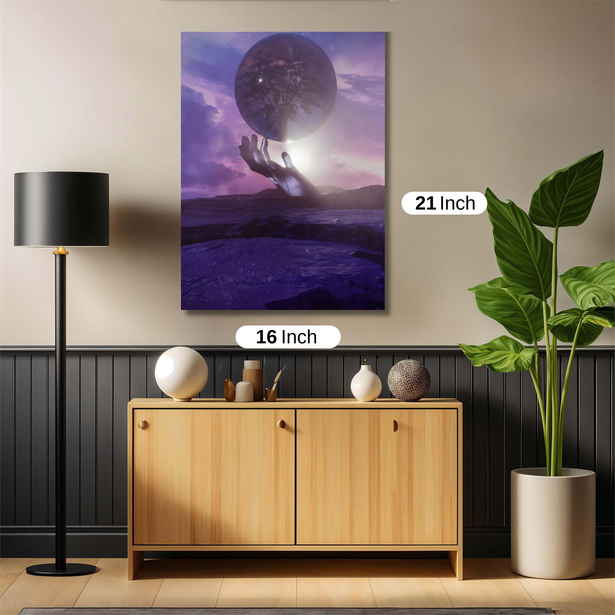 Sphere Serenity Safe Wall Magnetic / M