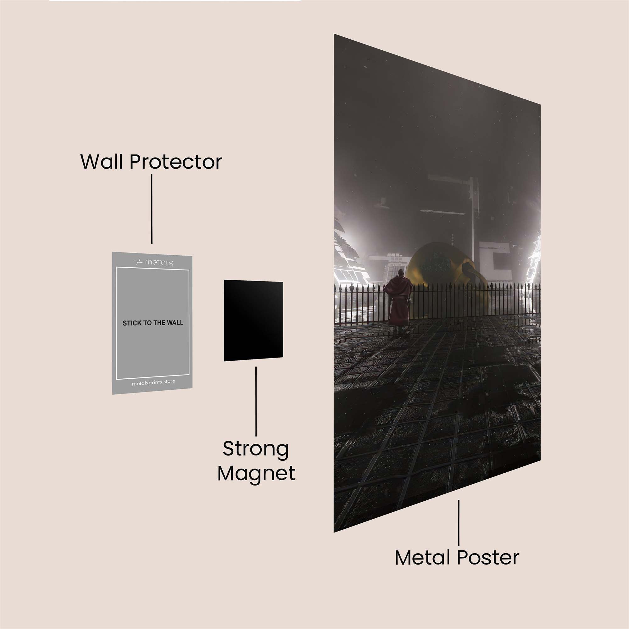 Sphere Enigma Safe Wall Magnetic / M