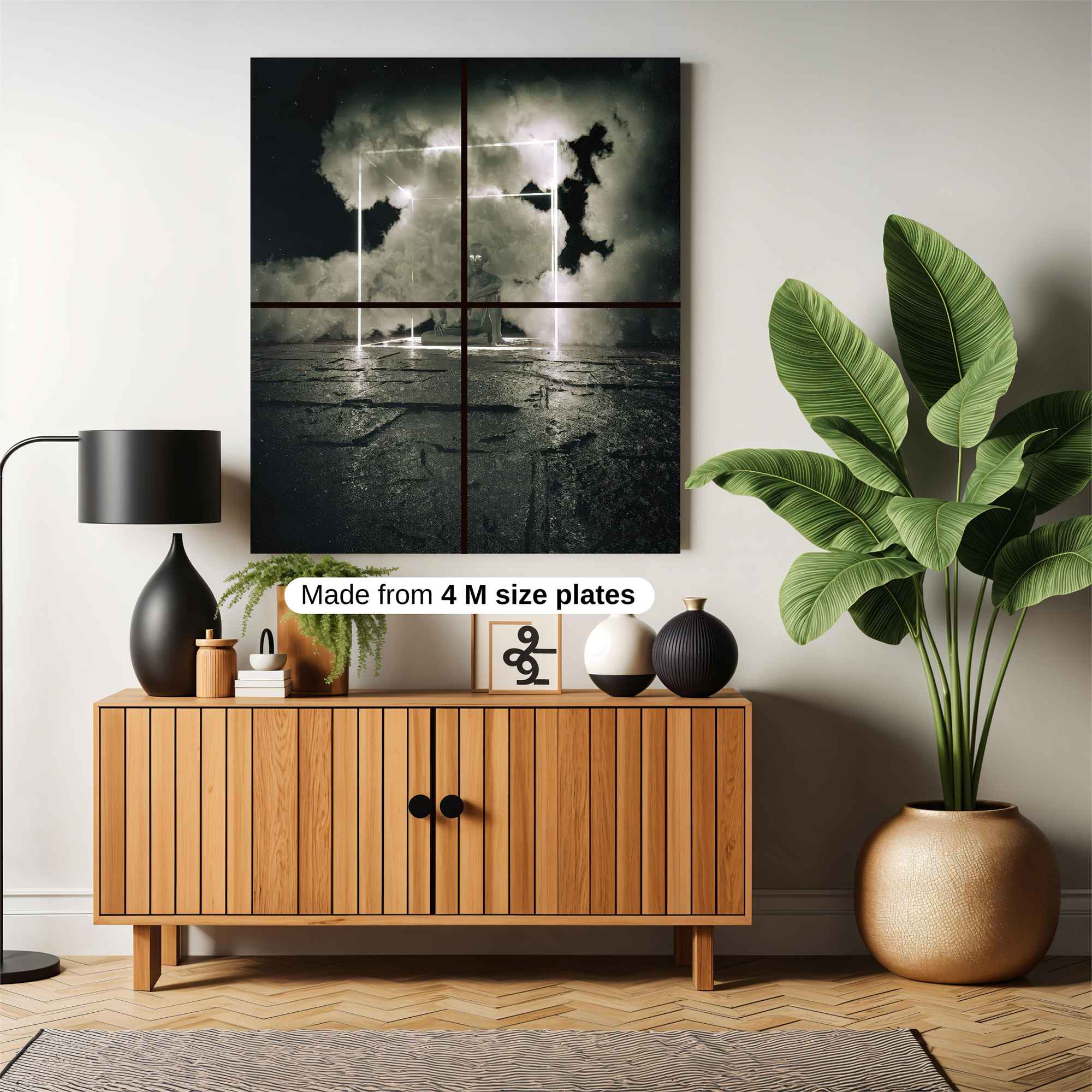Meditative Glow Safe Wall Magnetic / M