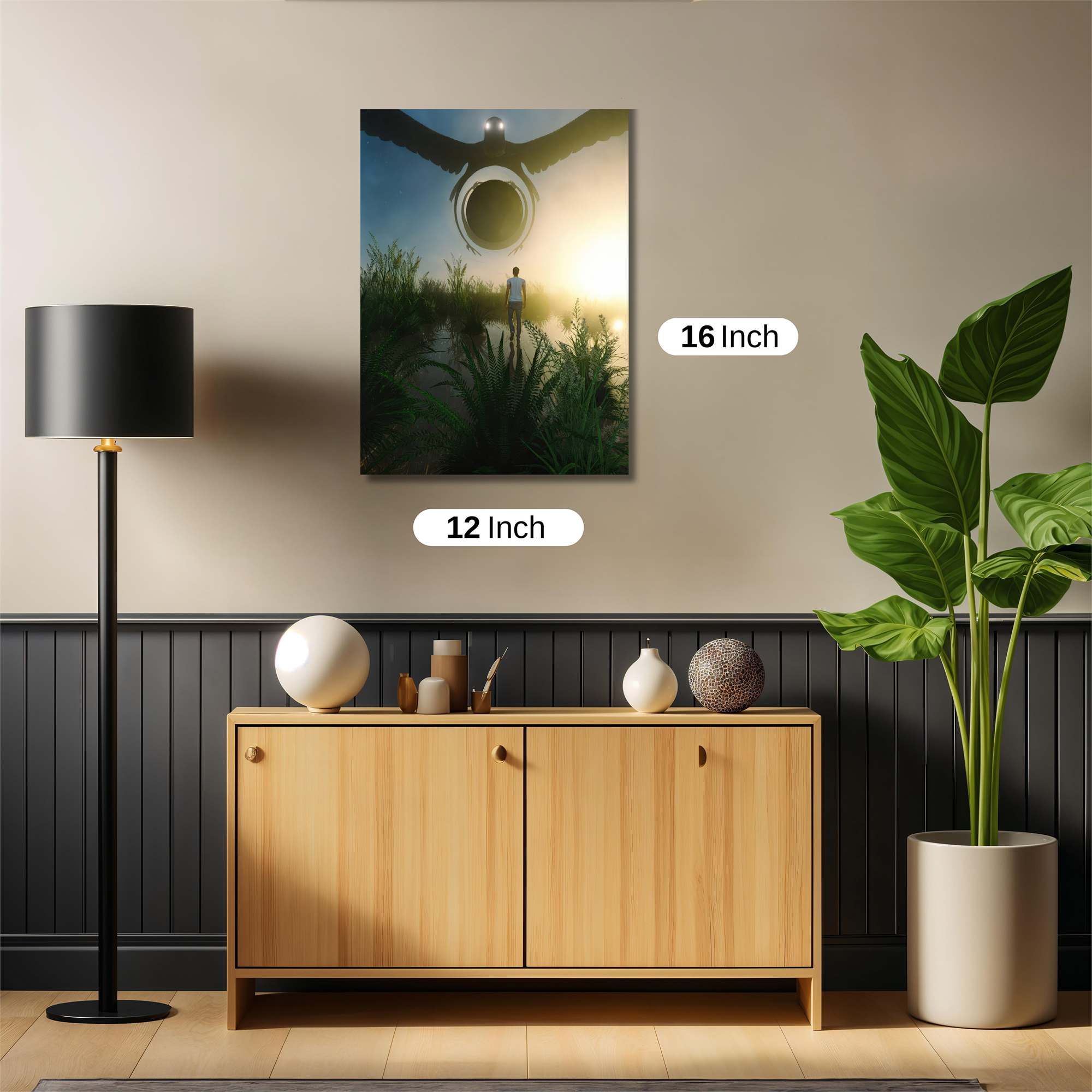 Alien Encounter Safe Wall Magnetic / M