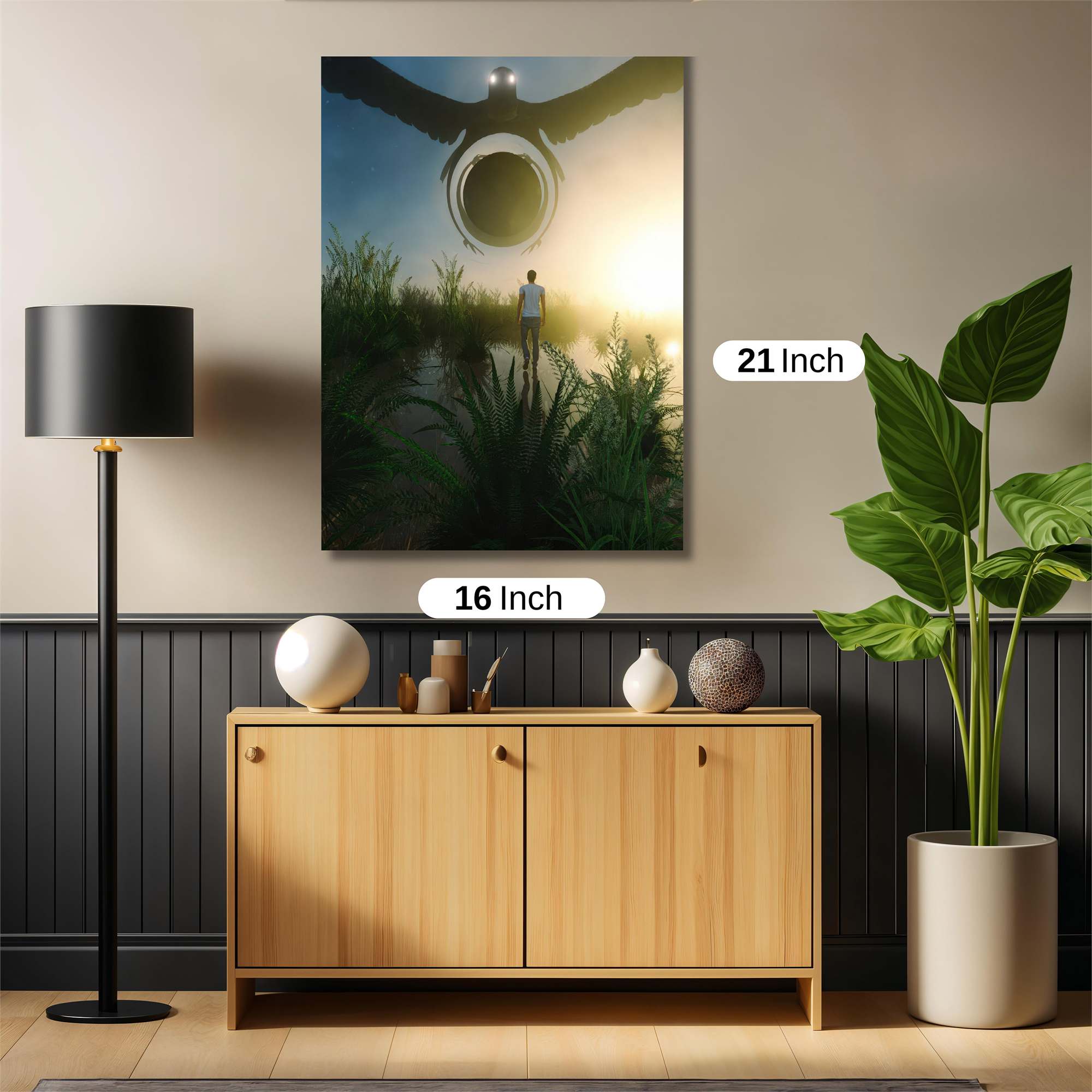 Alien Encounter Safe Wall Magnetic / M