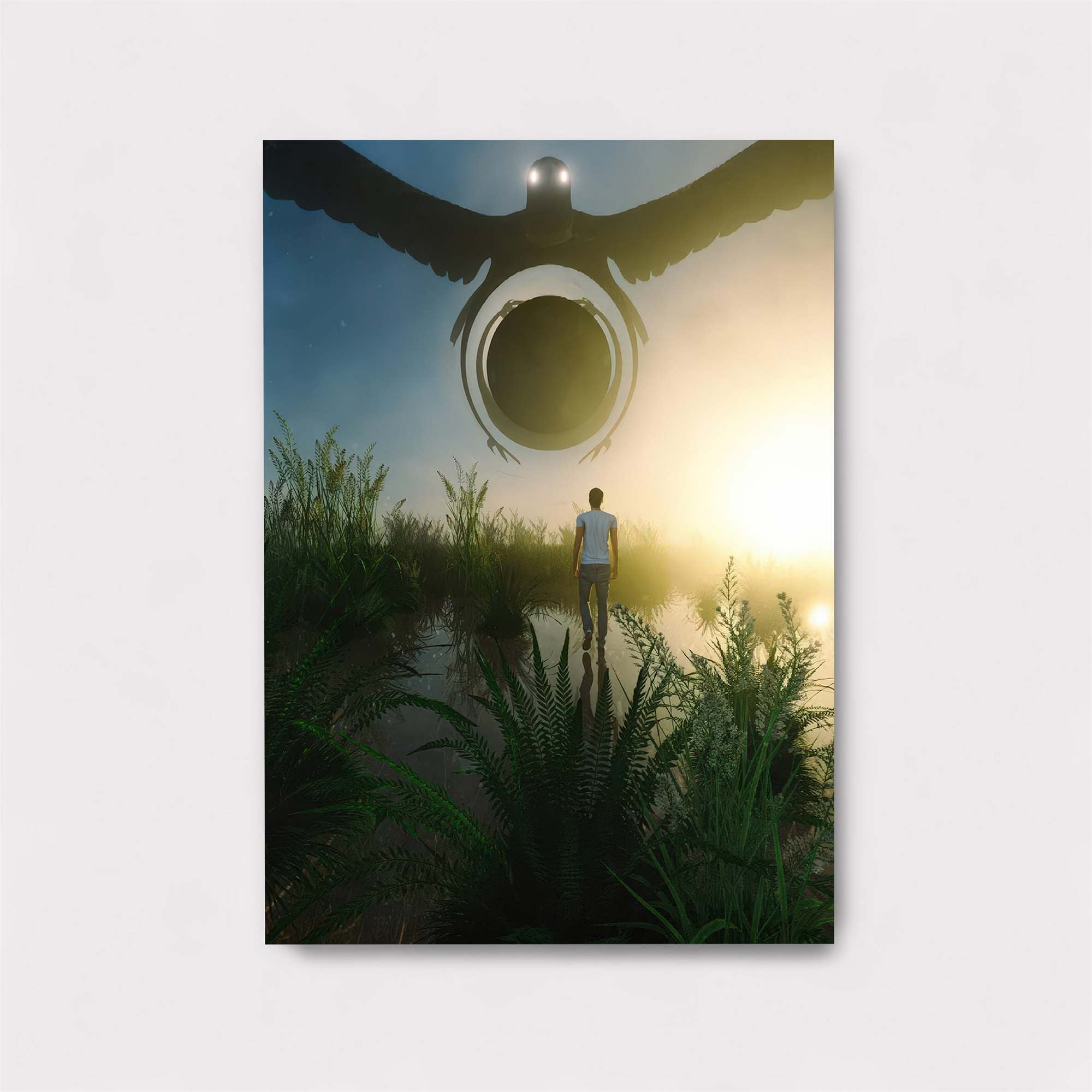 Alien Encounter Safe Wall Magnetic / M