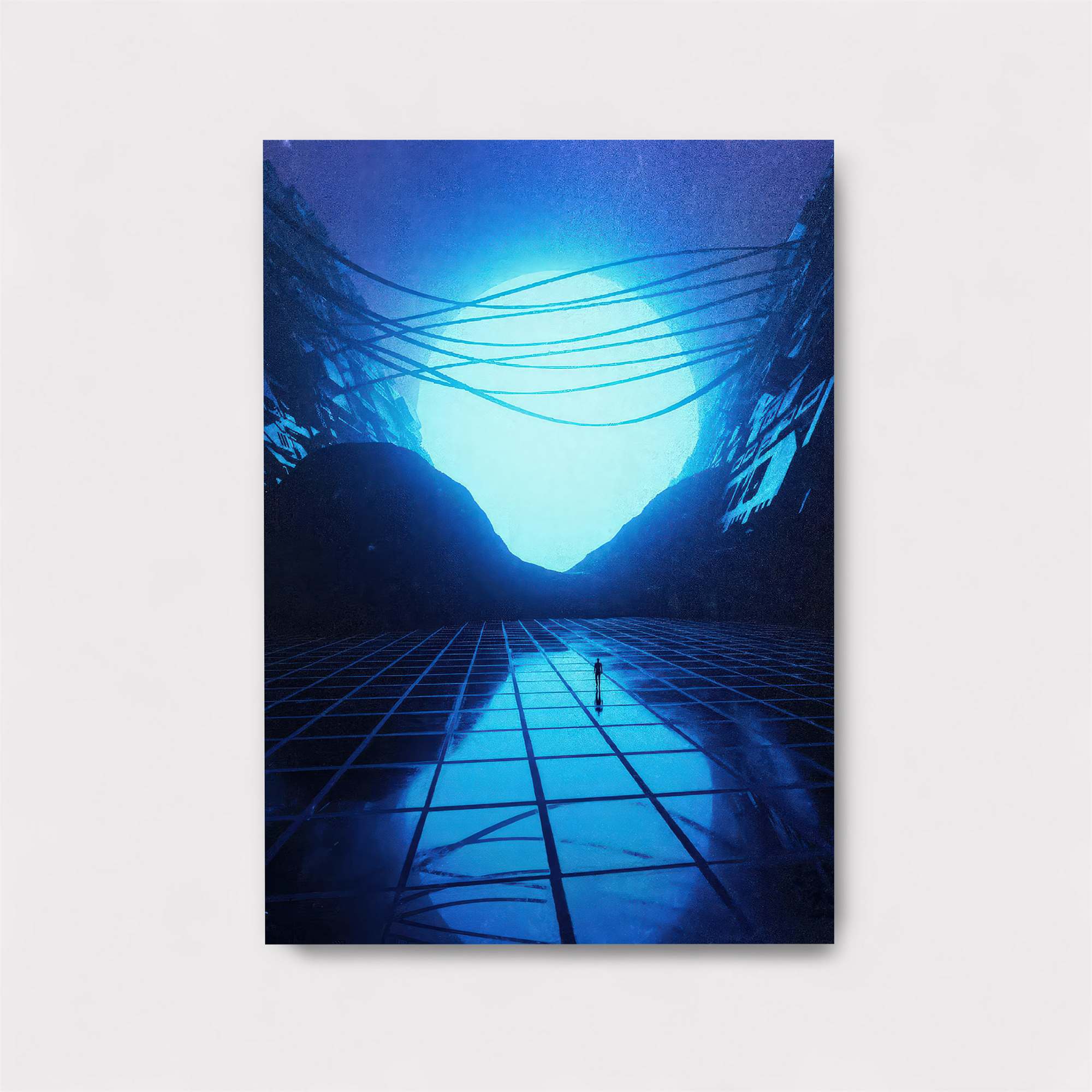 Moonlit Solitude Safe Wall Magnetic / M