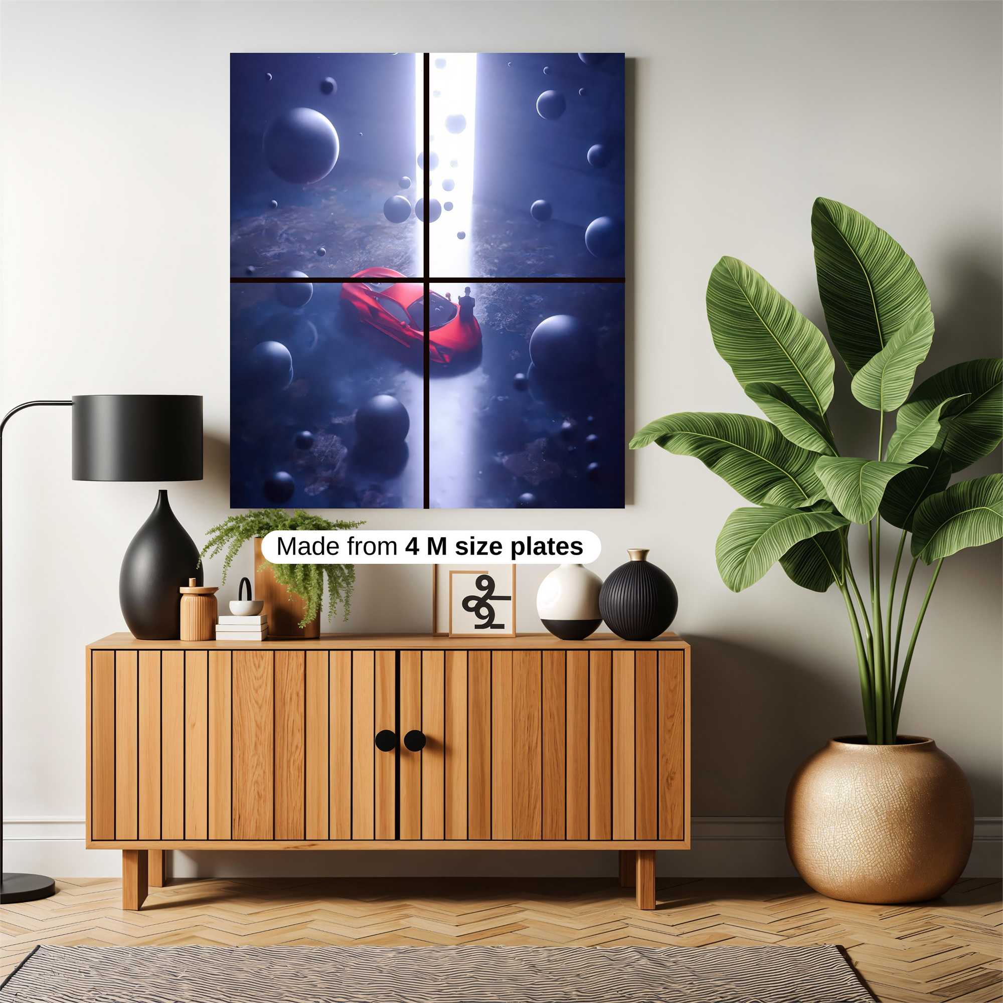 Alien Enigma Safe Wall Magnetic / M
