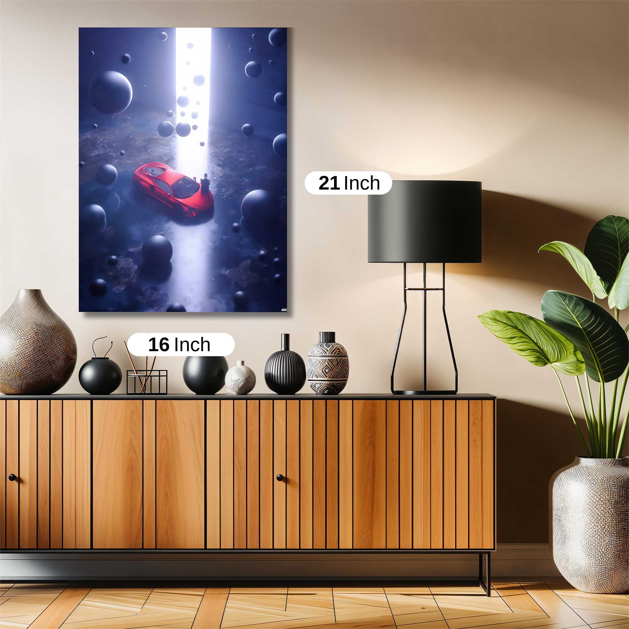 Alien Enigma Safe Wall Magnetic / M