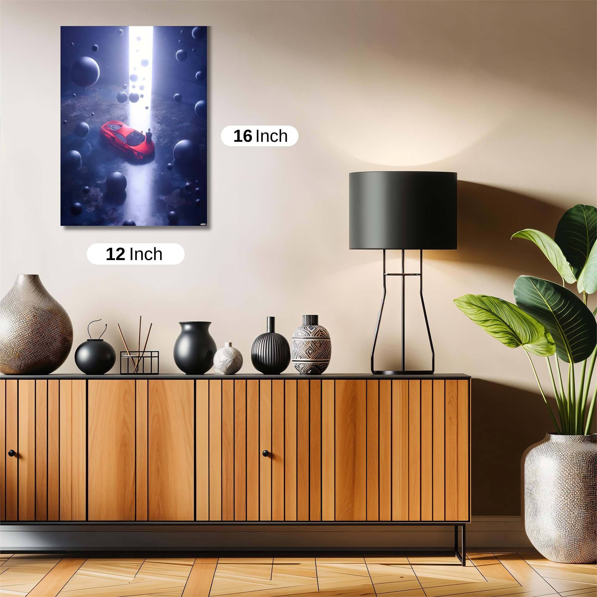 Alien Enigma Safe Wall Magnetic / M