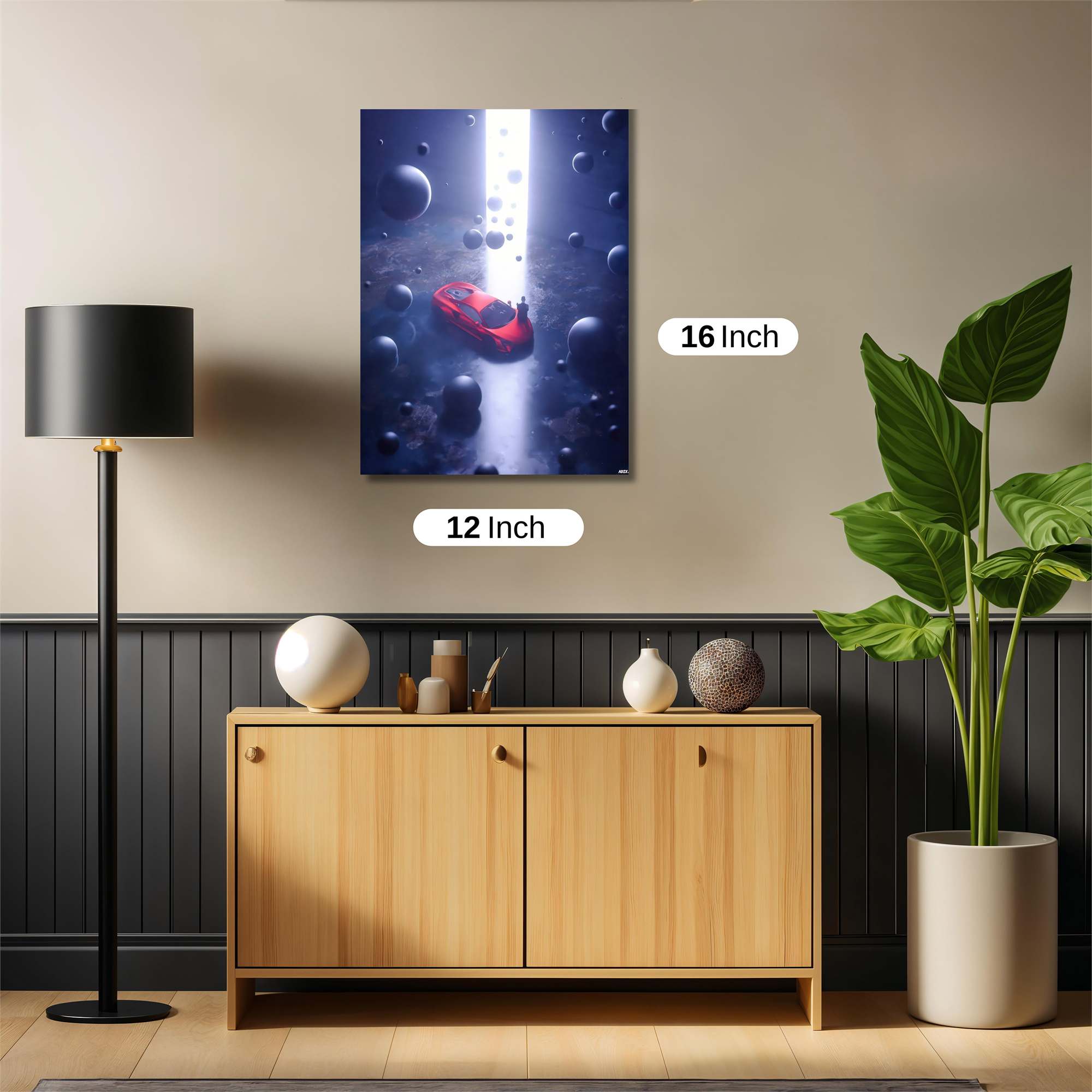 Alien Enigma Safe Wall Magnetic / M