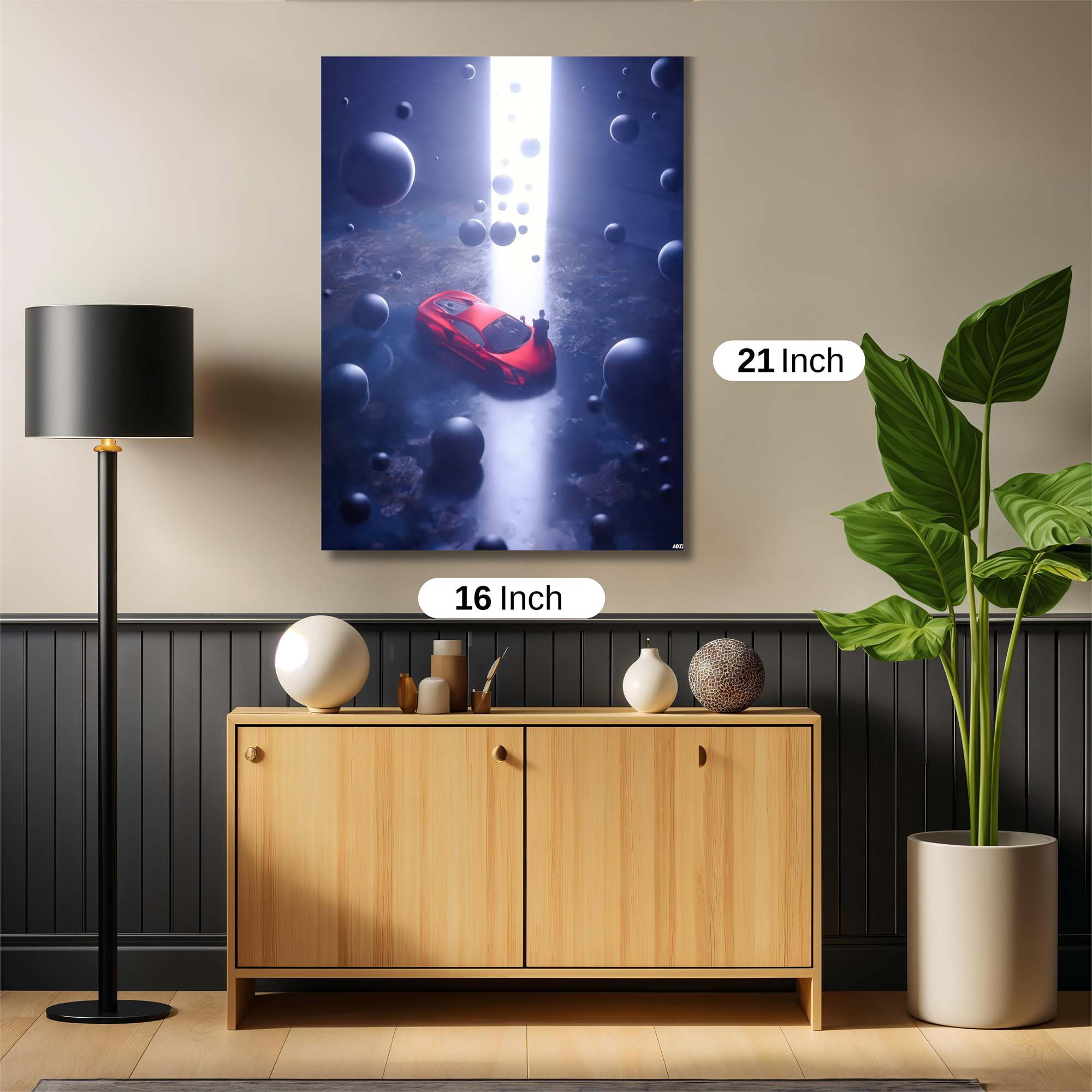 Alien Enigma Safe Wall Magnetic / M