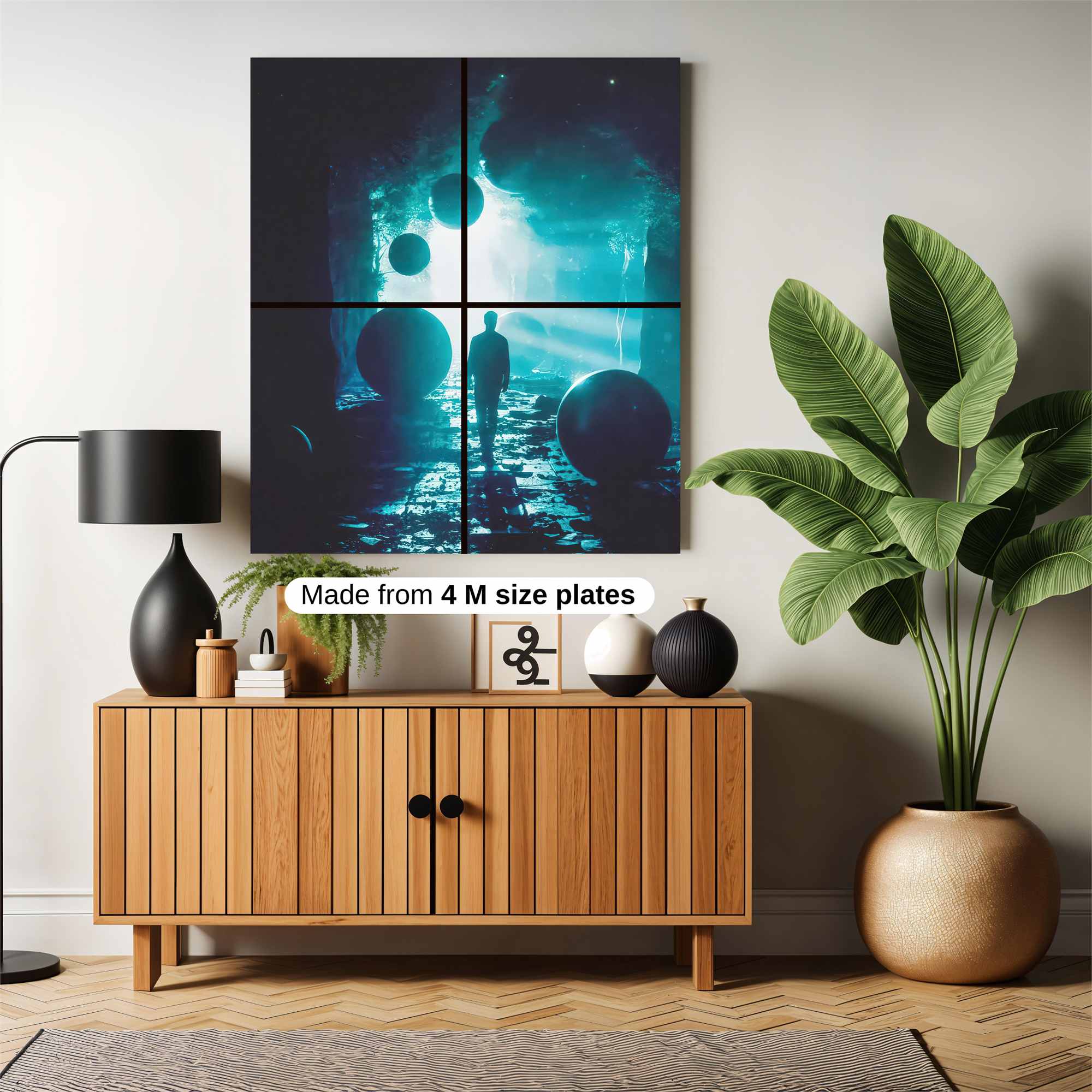 Cyber Pulse Safe Wall Magnetic / M