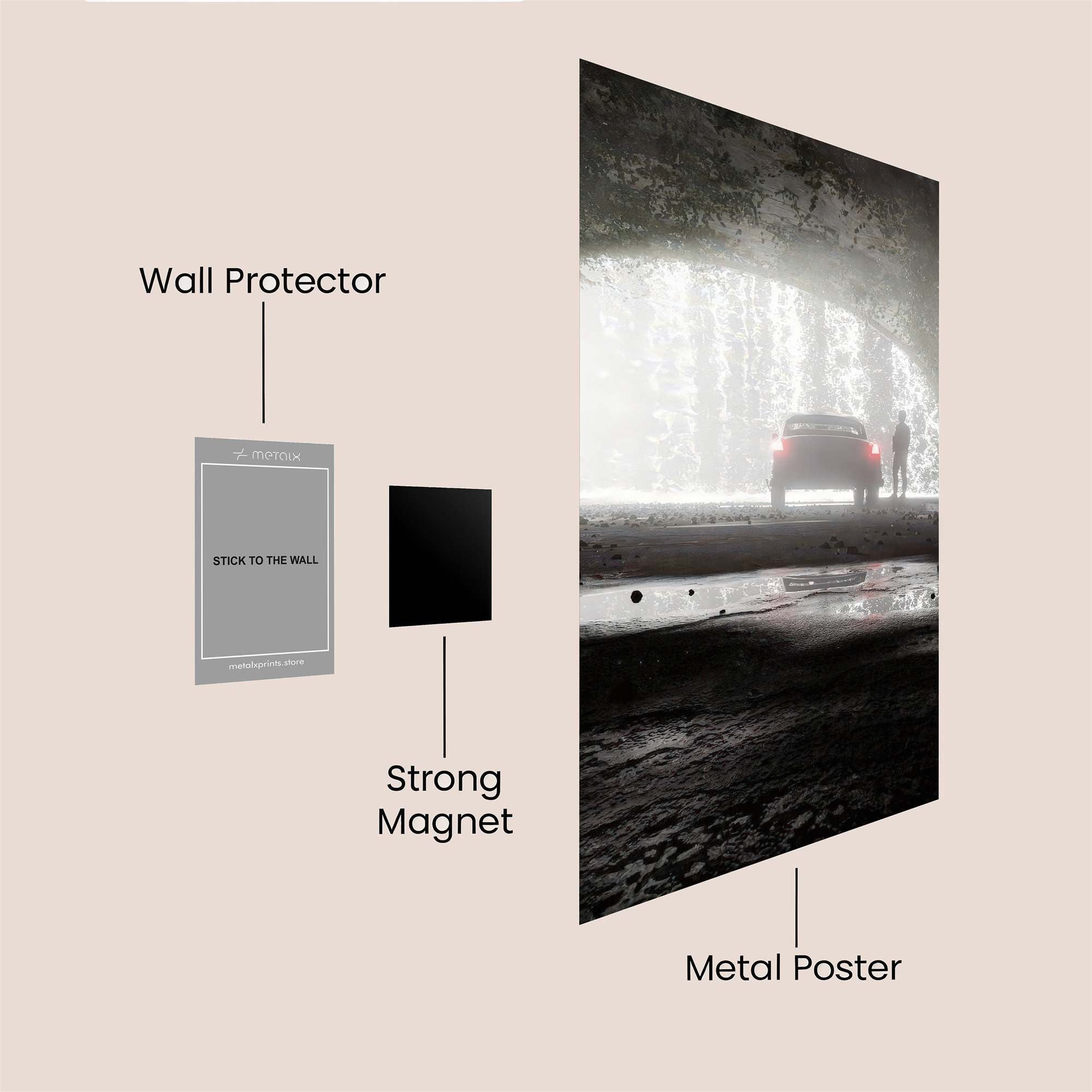 Circuit Enigma Safe Wall Magnetic / M
