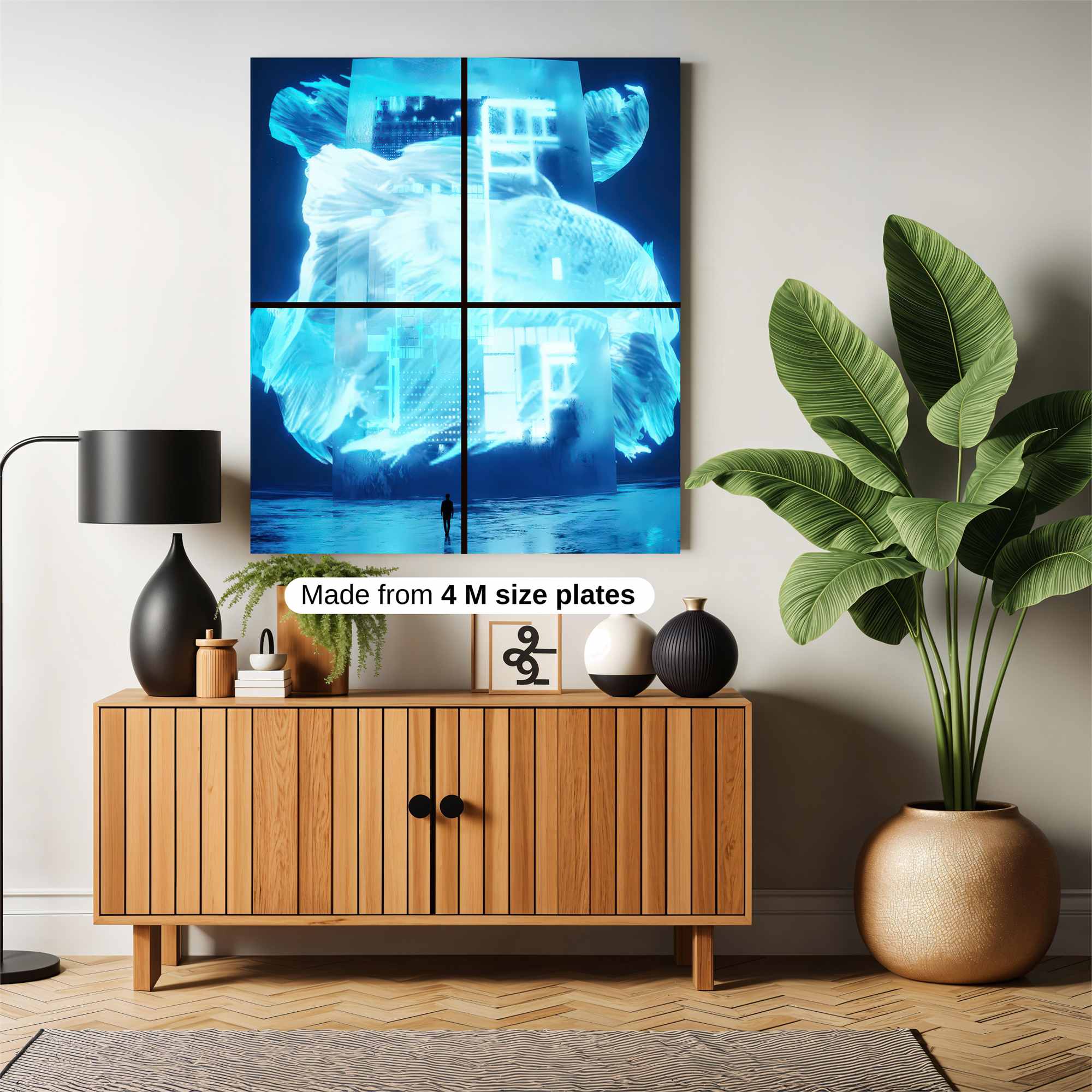 Silhouette Serenity Safe Wall Magnetic / M