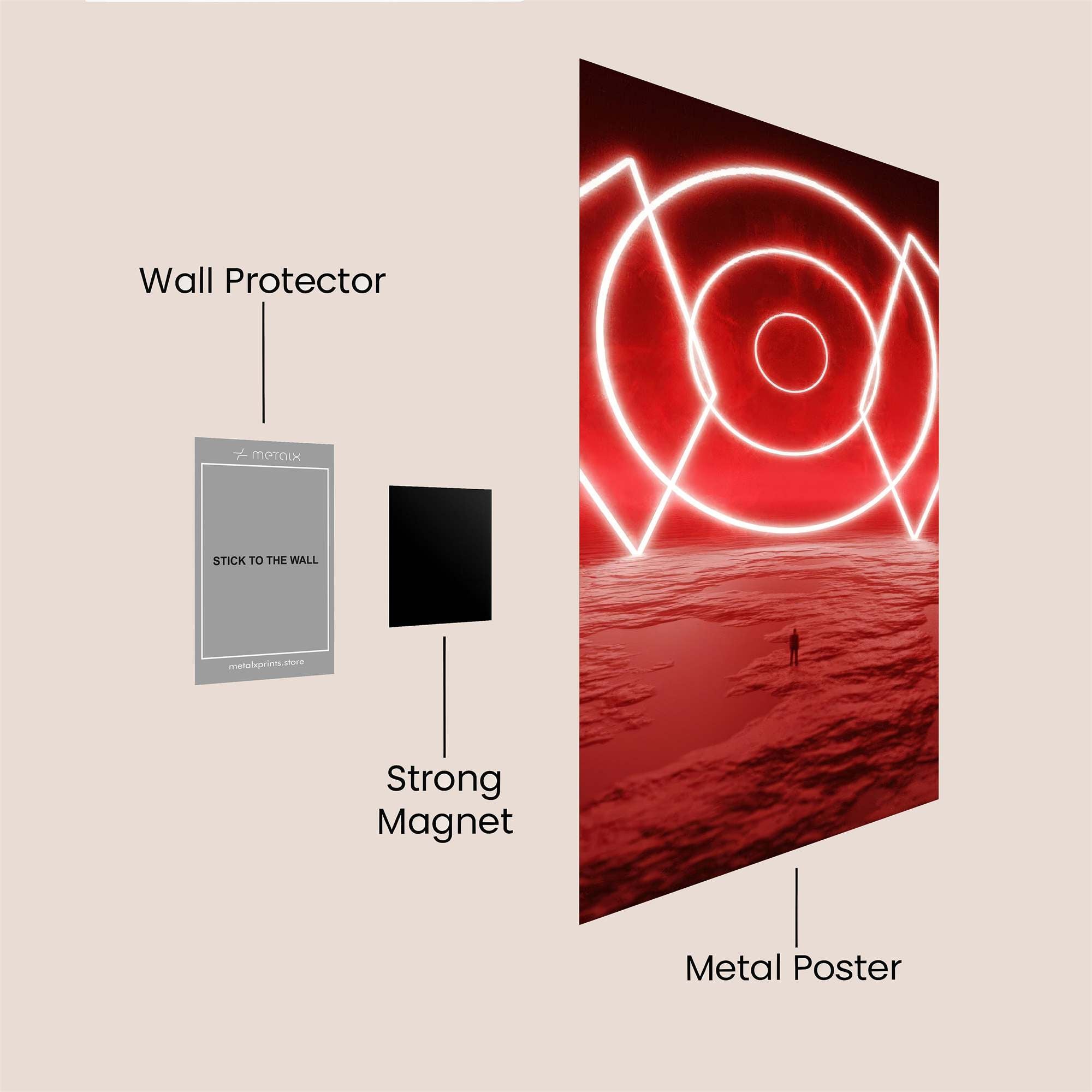 Portal Enigma Safe Wall Magnetic / M
