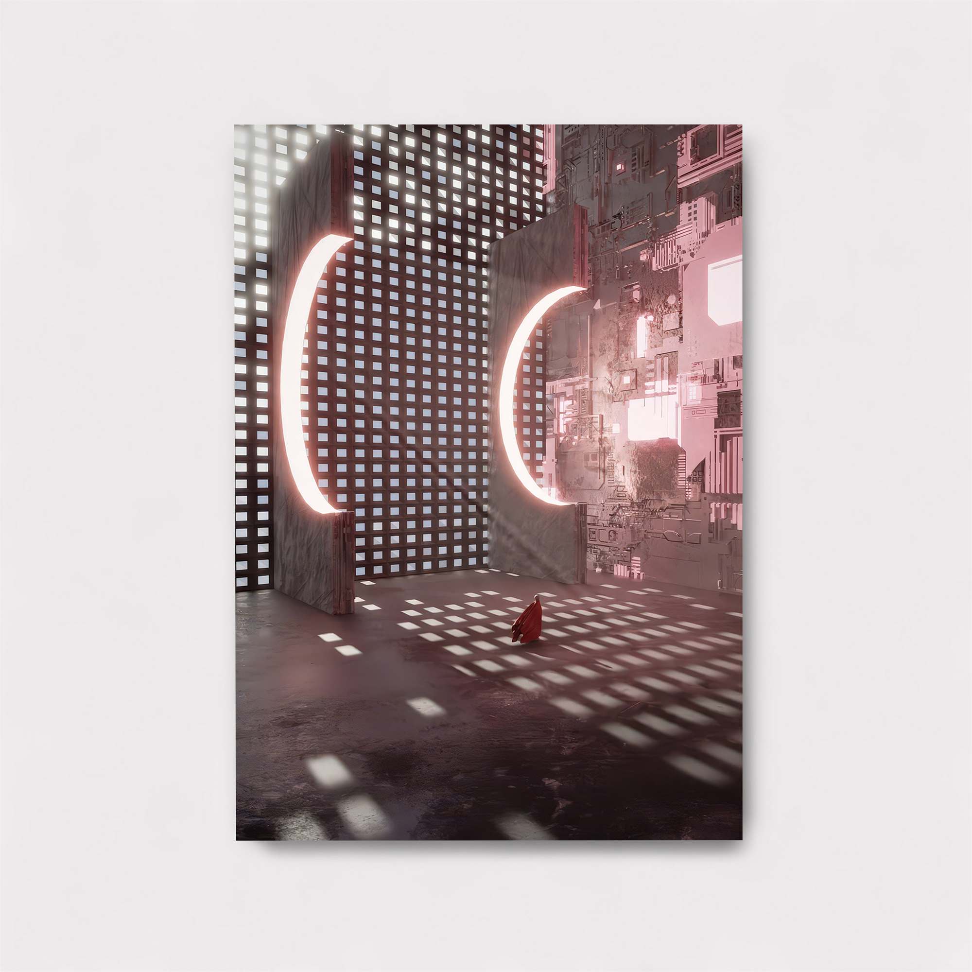 Neon Serenity Safe Wall Magnetic / M