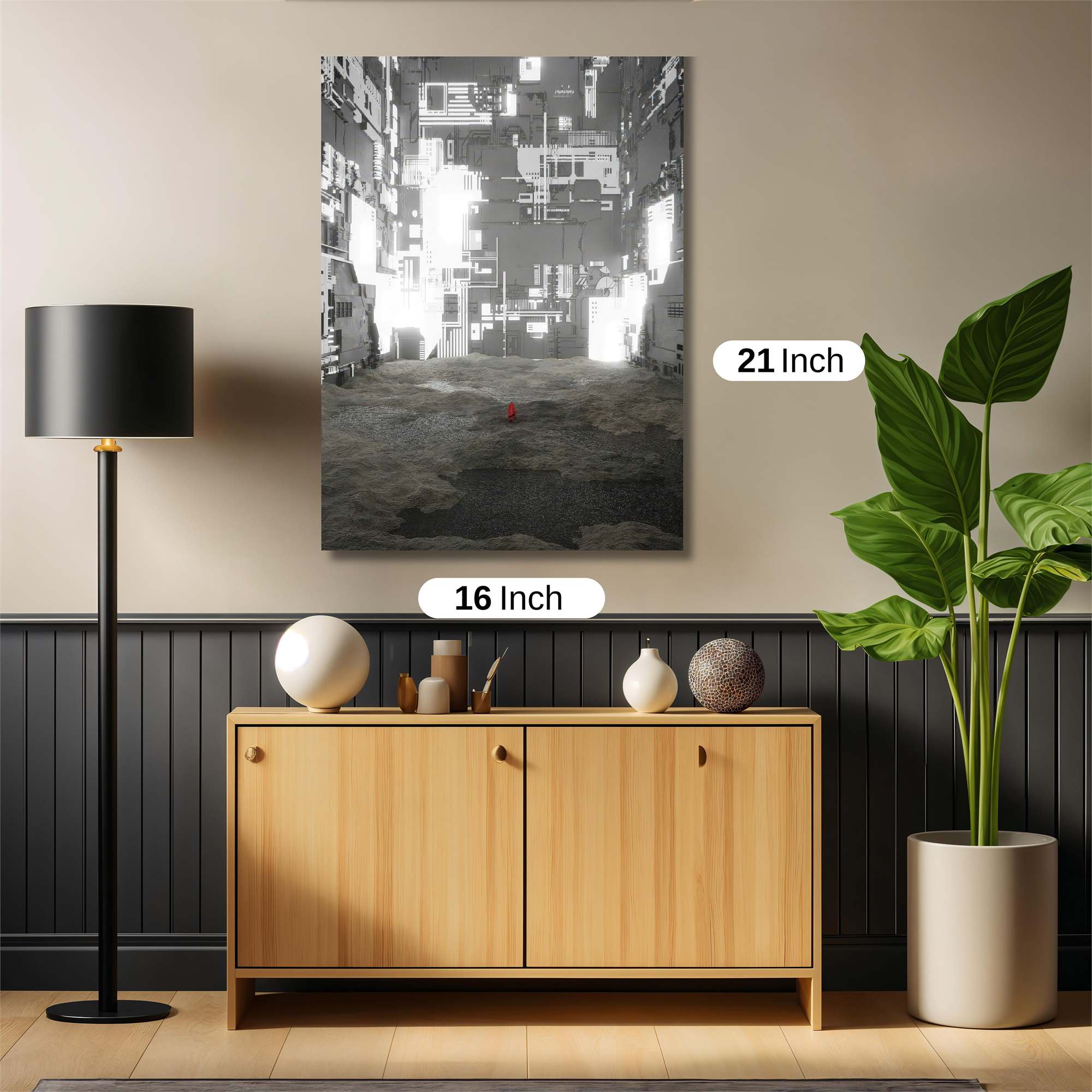 Cyber Enigma Safe Wall Magnetic / M