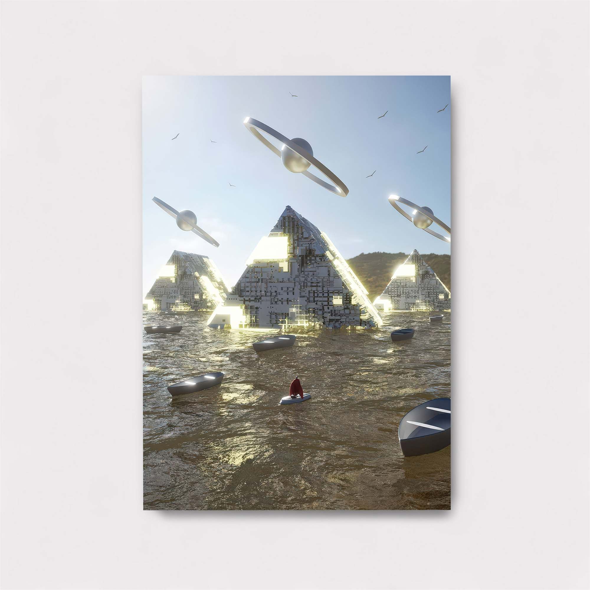 Pyramid Elysium Safe Wall Magnetic / M