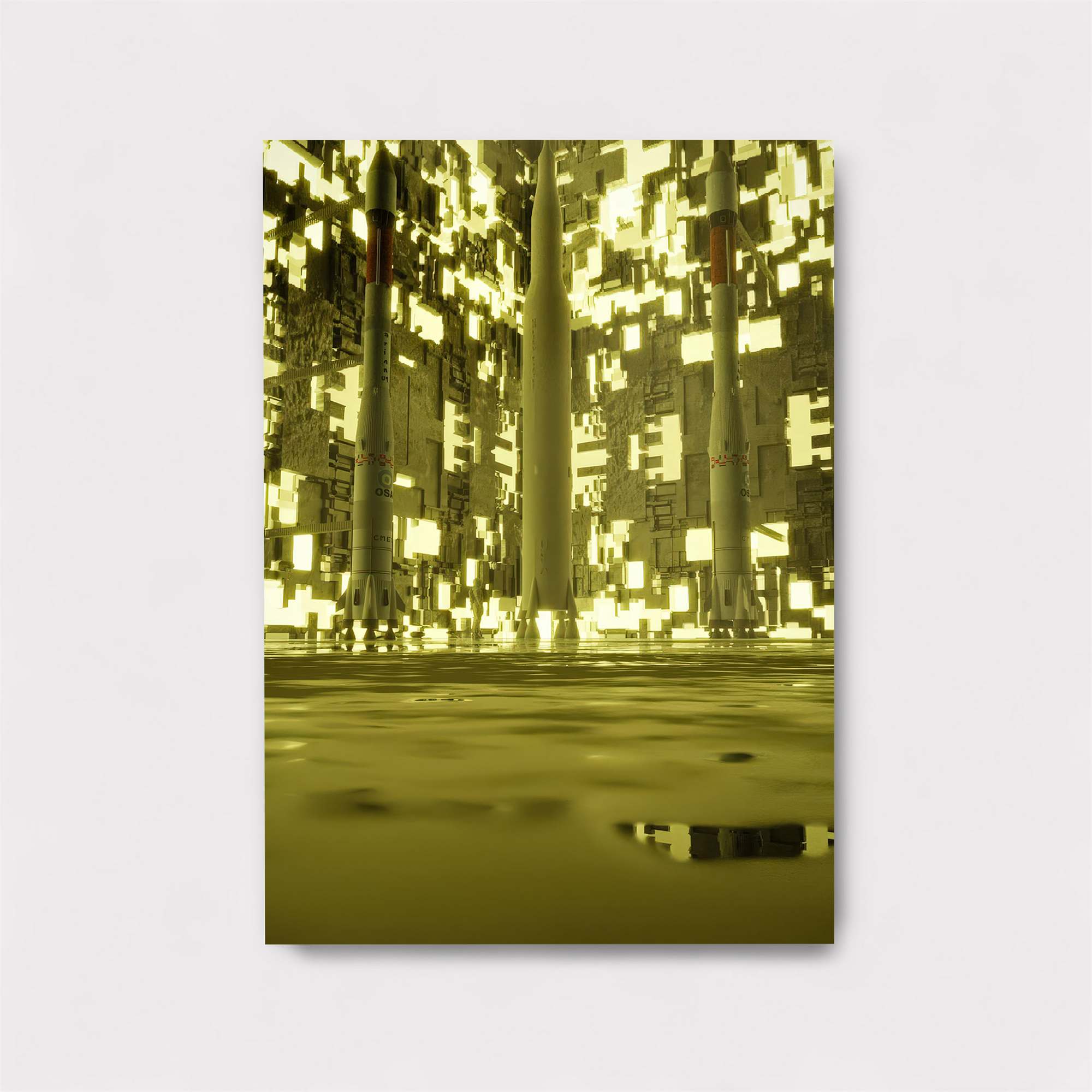 Rocket Enigma Safe Wall Magnetic / M