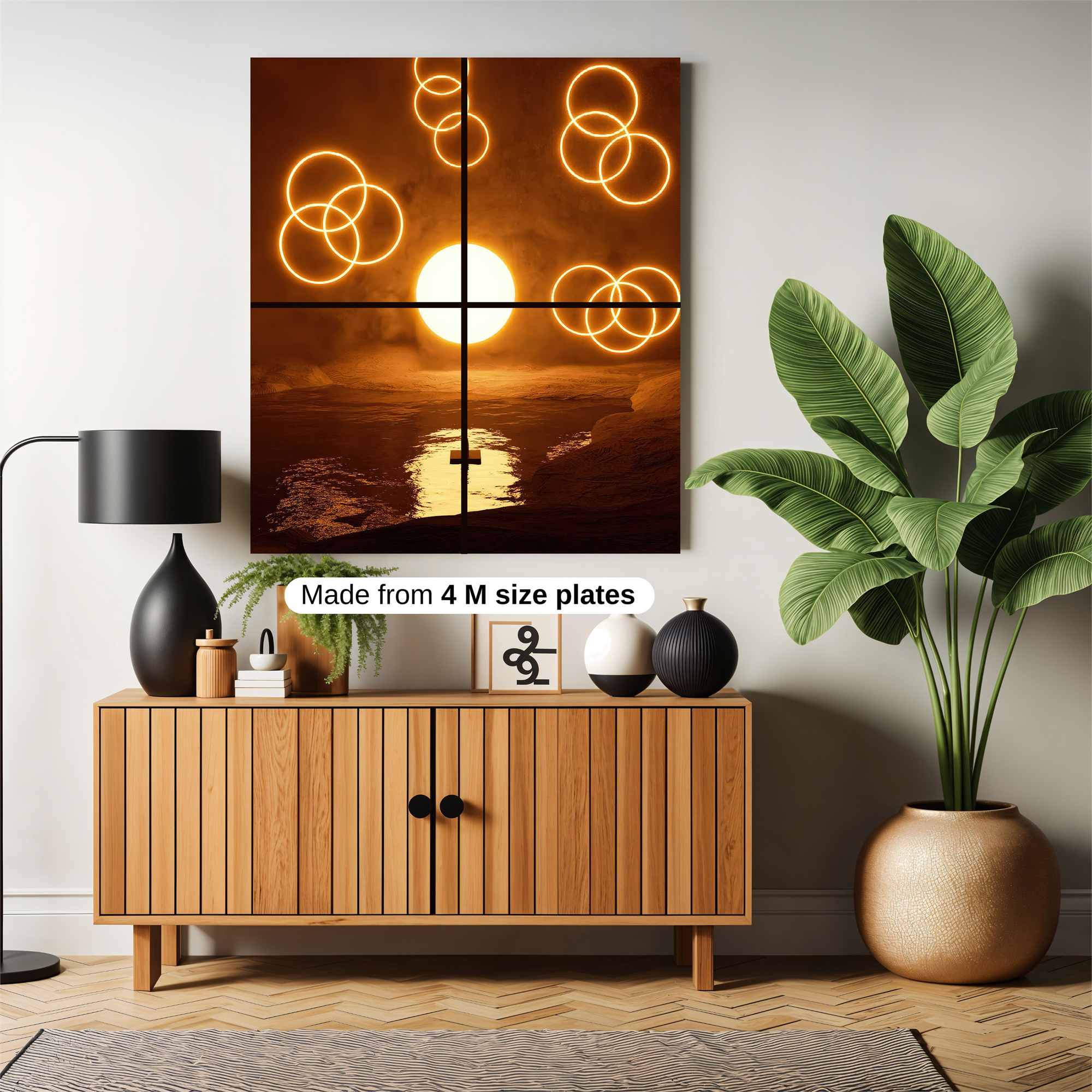 Sunrise Serenity Safe Wall Magnetic / M