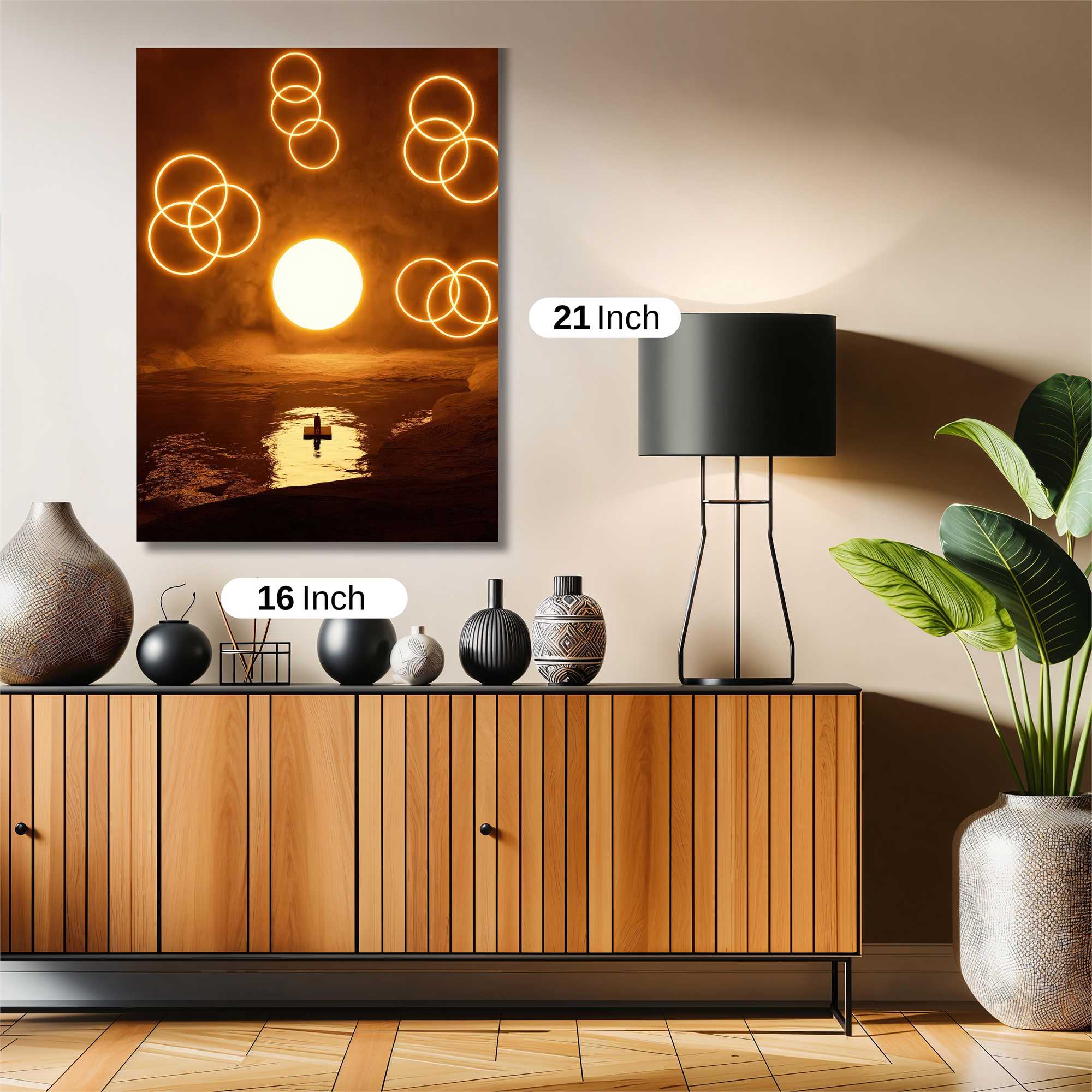 Sunrise Serenity Safe Wall Magnetic / M