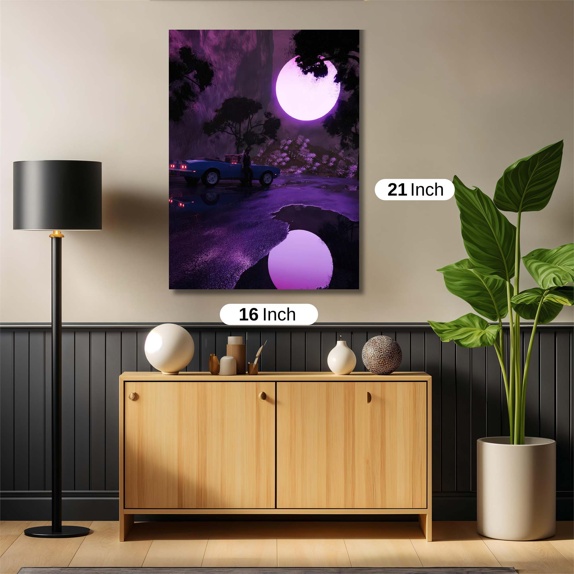 Moonlit Mystery Safe Wall Magnetic / M