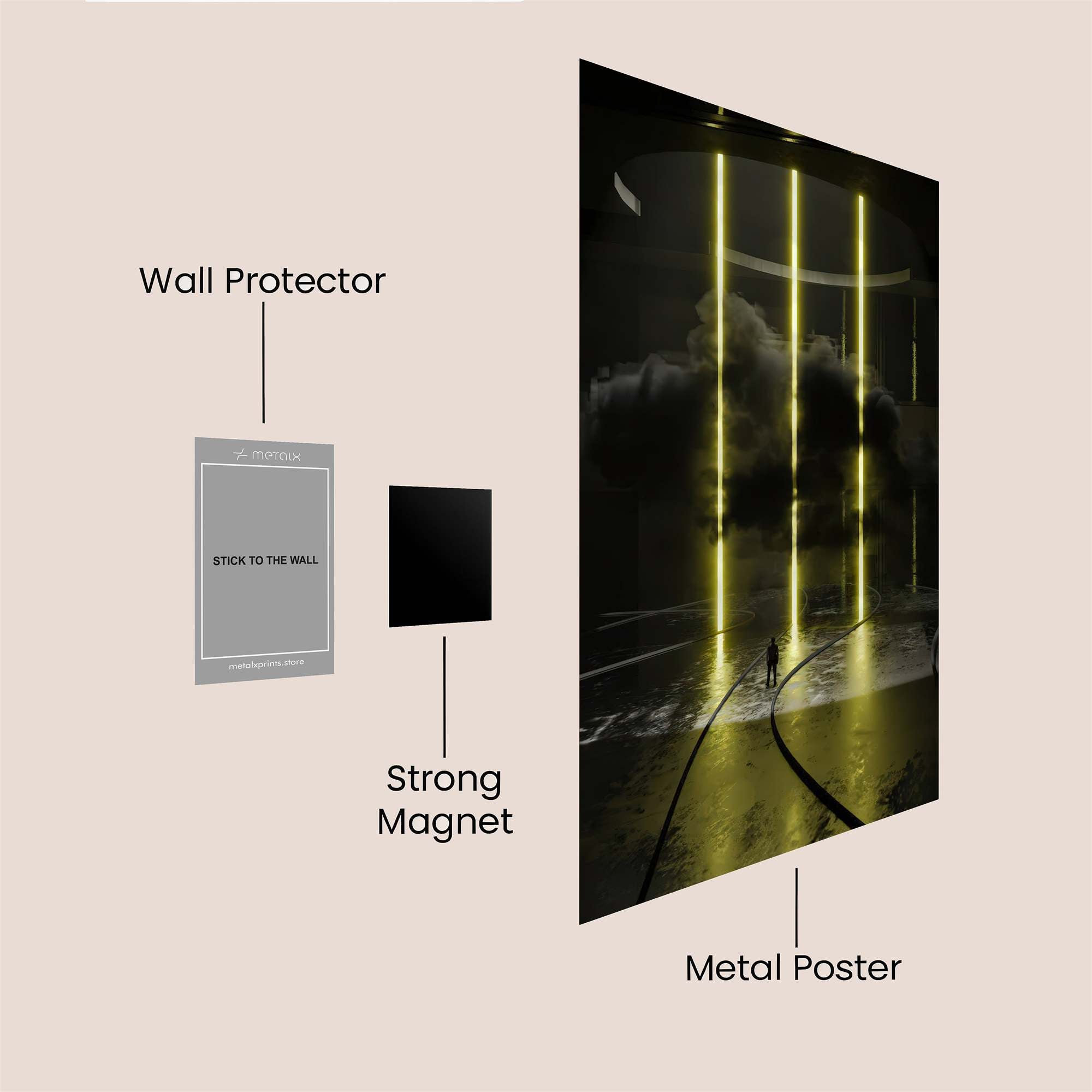 Portal Enigma Safe Wall Magnetic / M