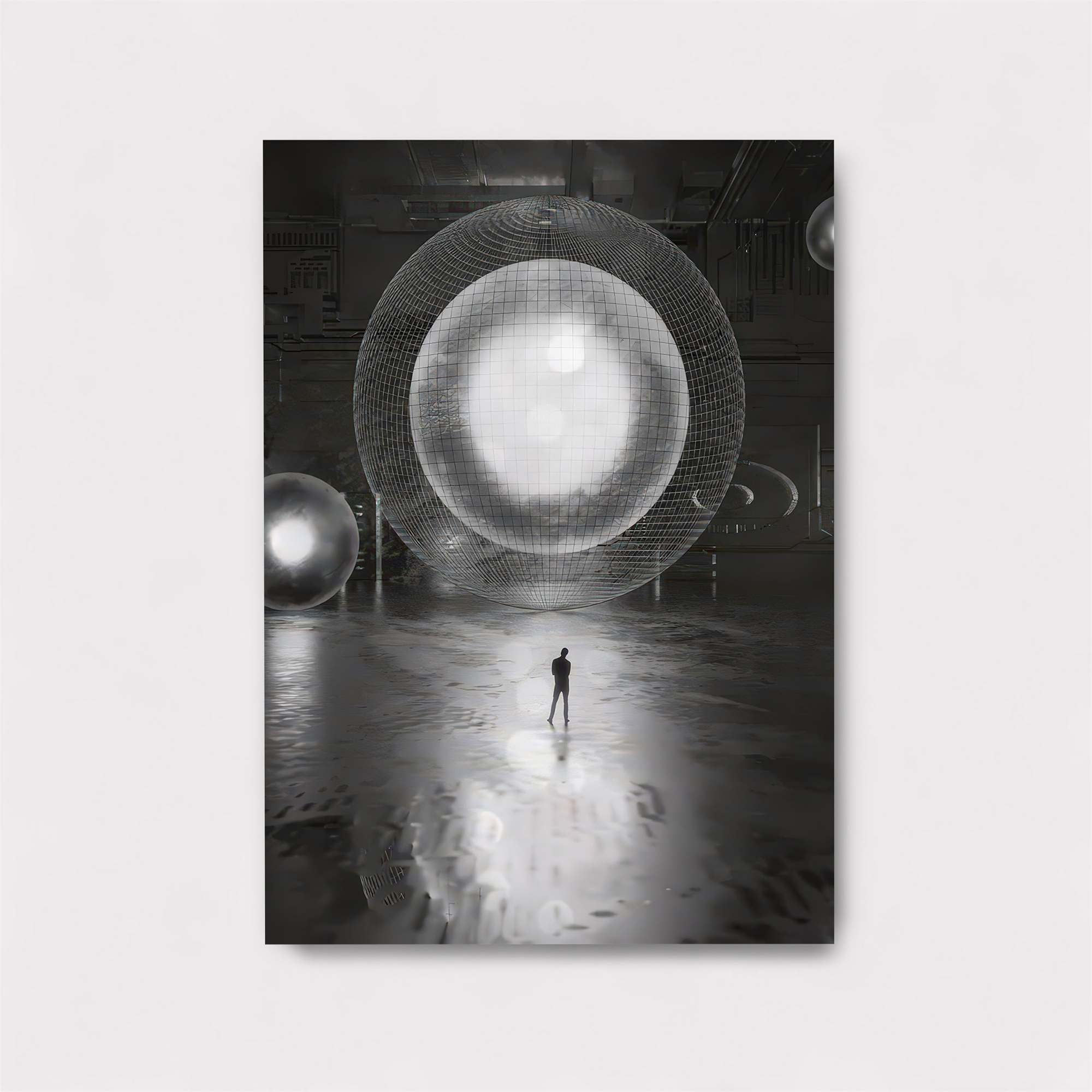 Sphere Solitude Safe Wall Magnetic / M