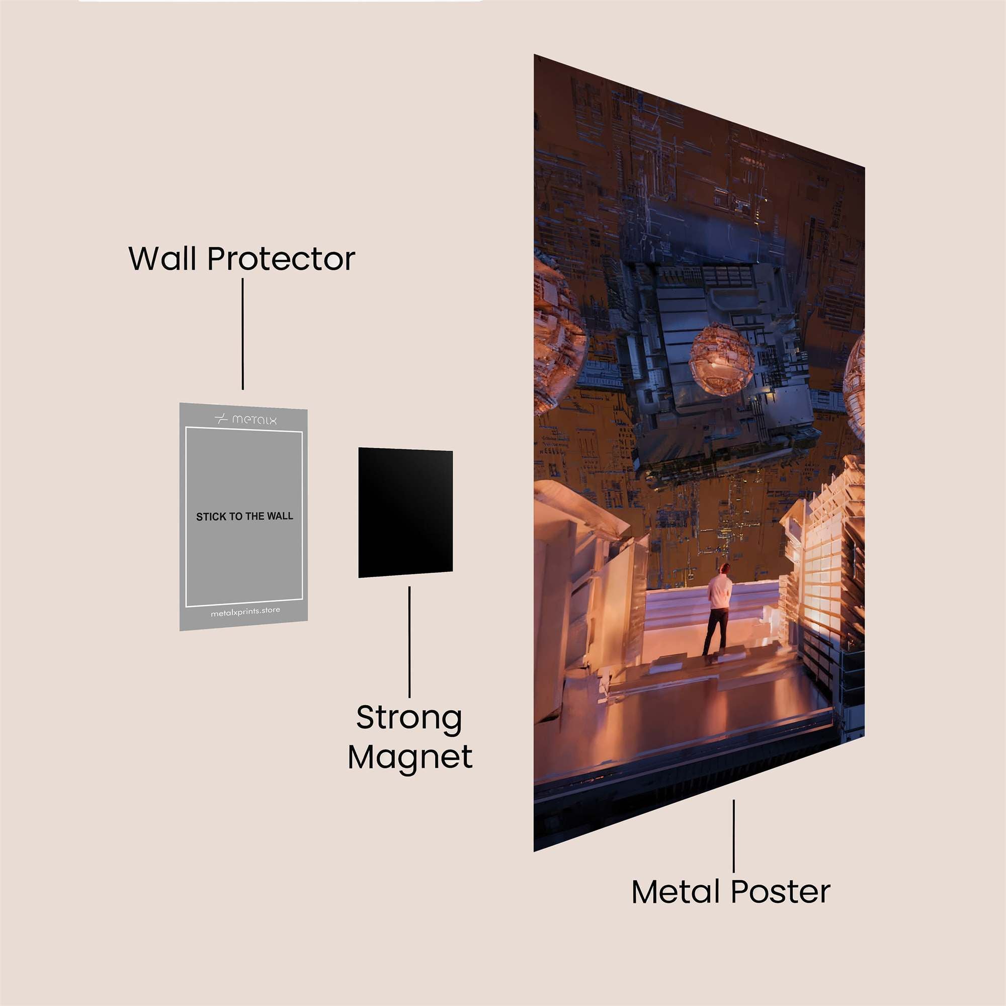 Matrix Enigma Safe Wall Magnetic / M